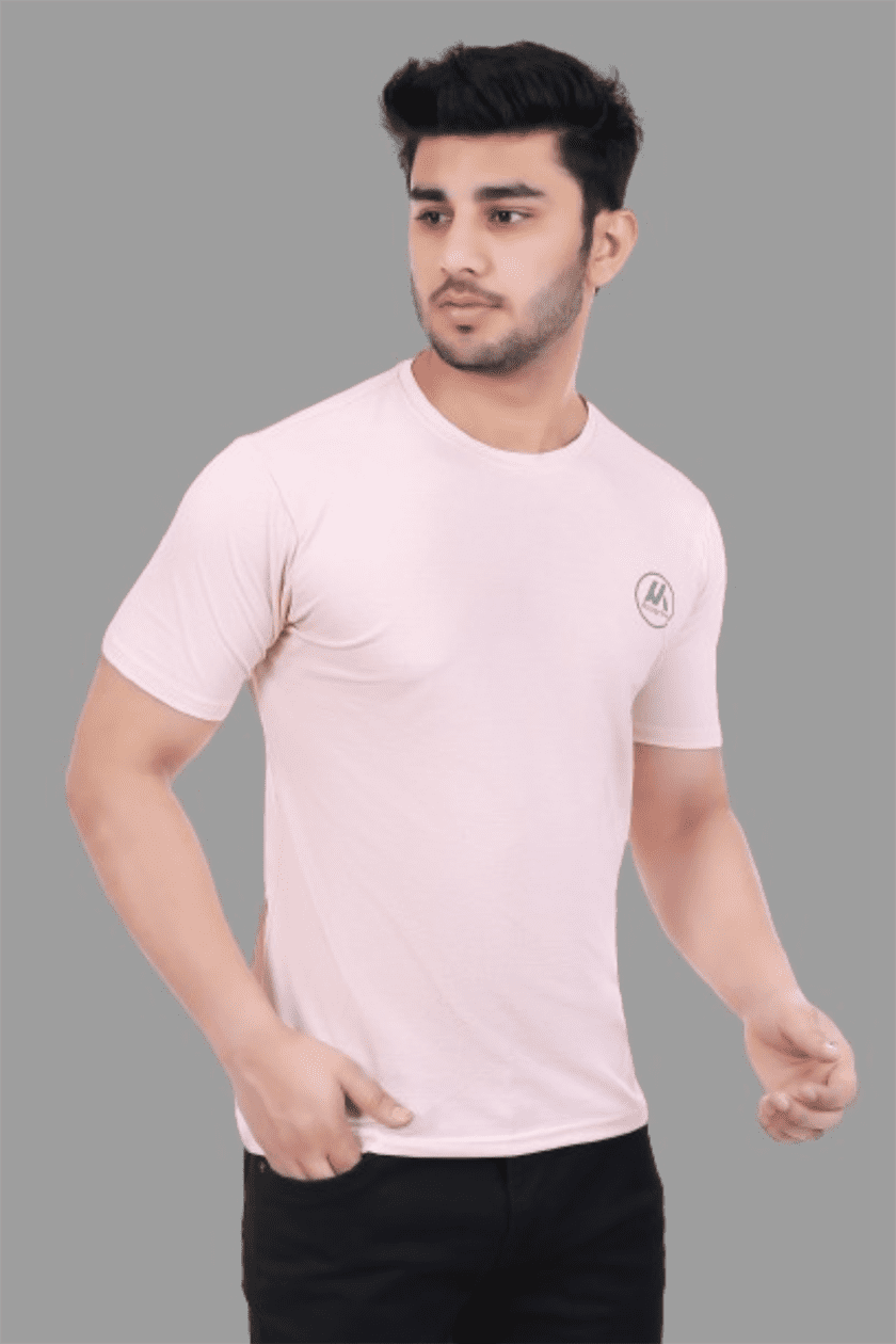 Actoactive Mens T Shirt Round Neck Regular Fit