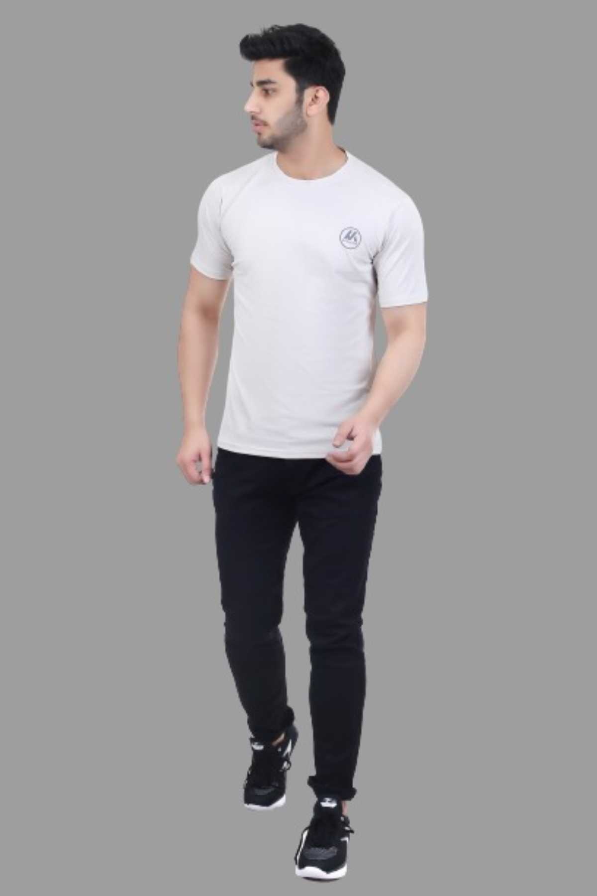 Actoactive Mens T Shirt Round Neck Regular Fit