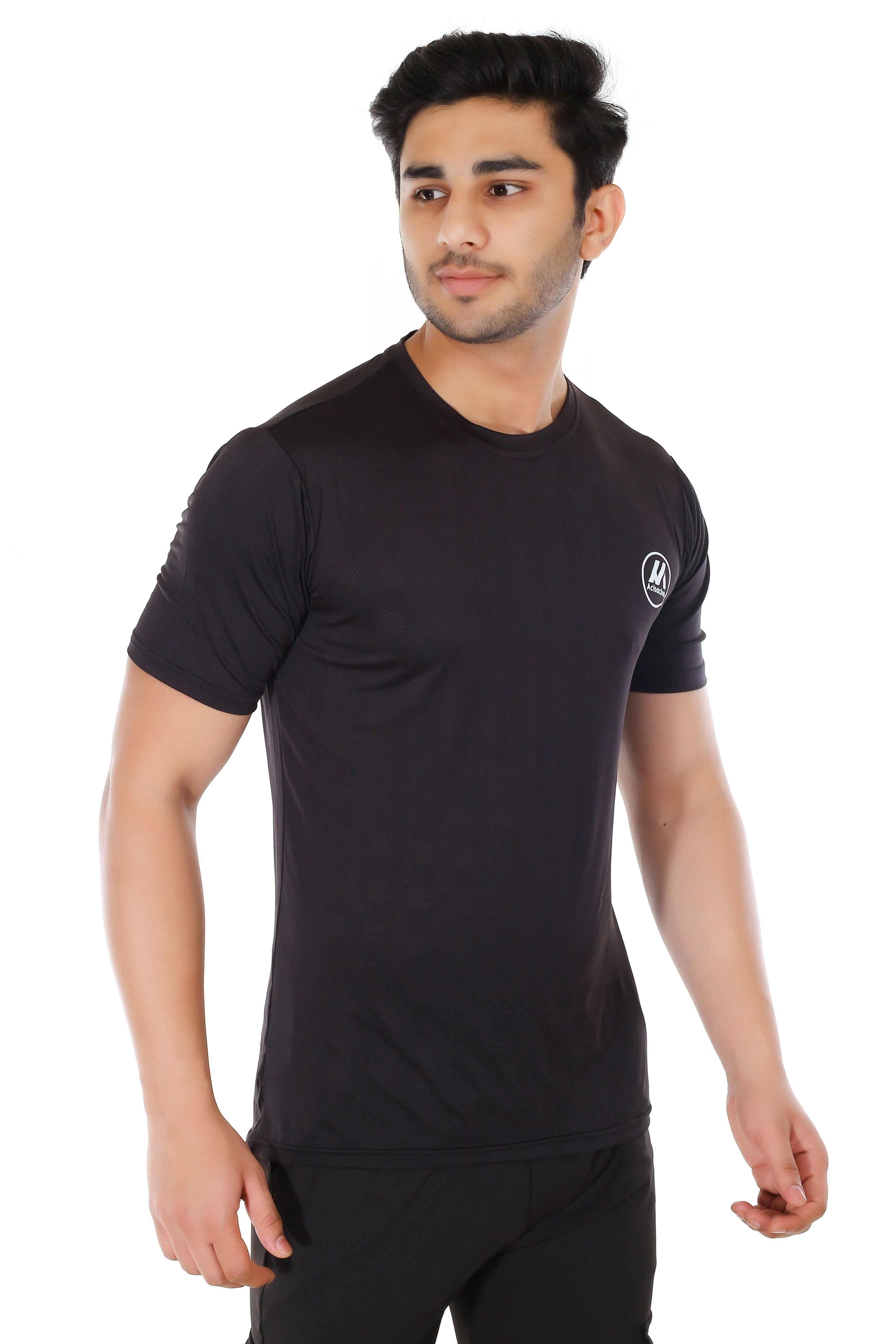 Actoactive Mens T Shirt Round Neck Regular Fit
