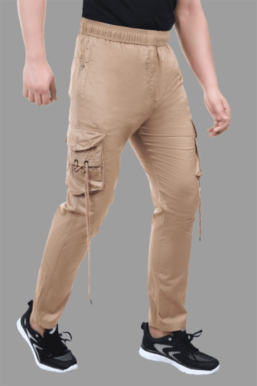 Actoactive Mens Cotton Cargo Regular Fit