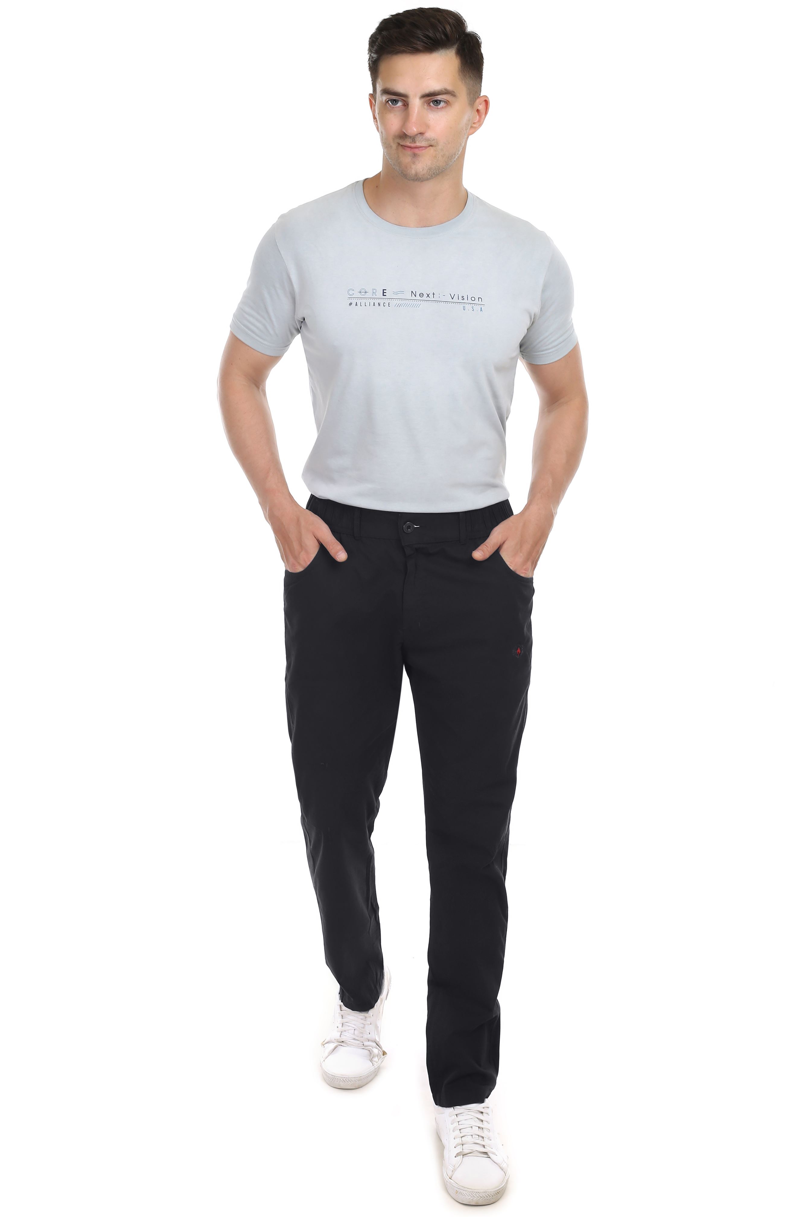 Actoactive Mens Cotton Cargo Regular Fit