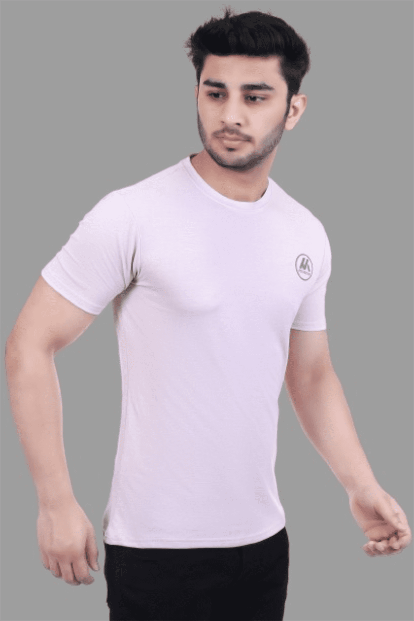 Actoactive Mens T Shirt Round Neck Regular Fit