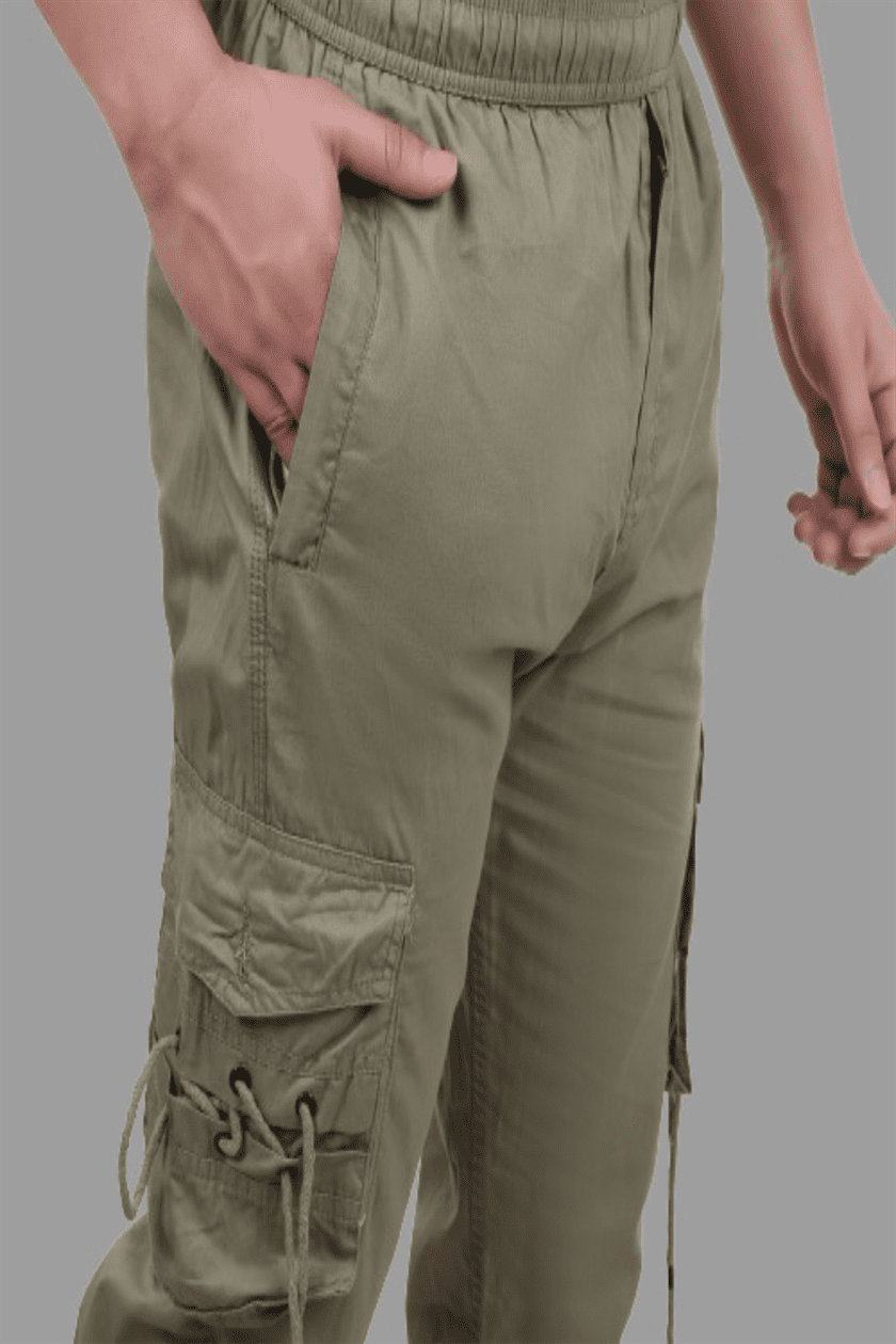 Actoactive Mens Cotton Cargo Regular Fit
