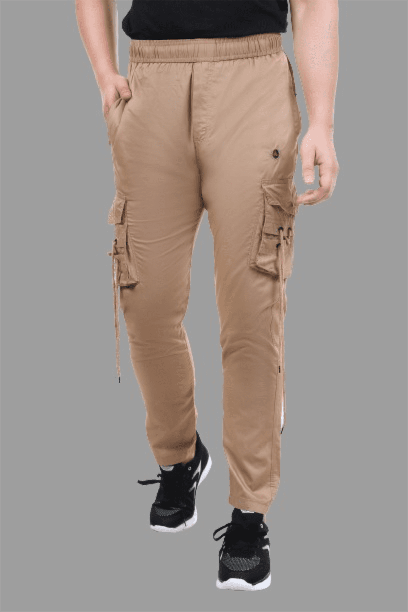 Actoactive Mens Cotton Cargo Regular Fit