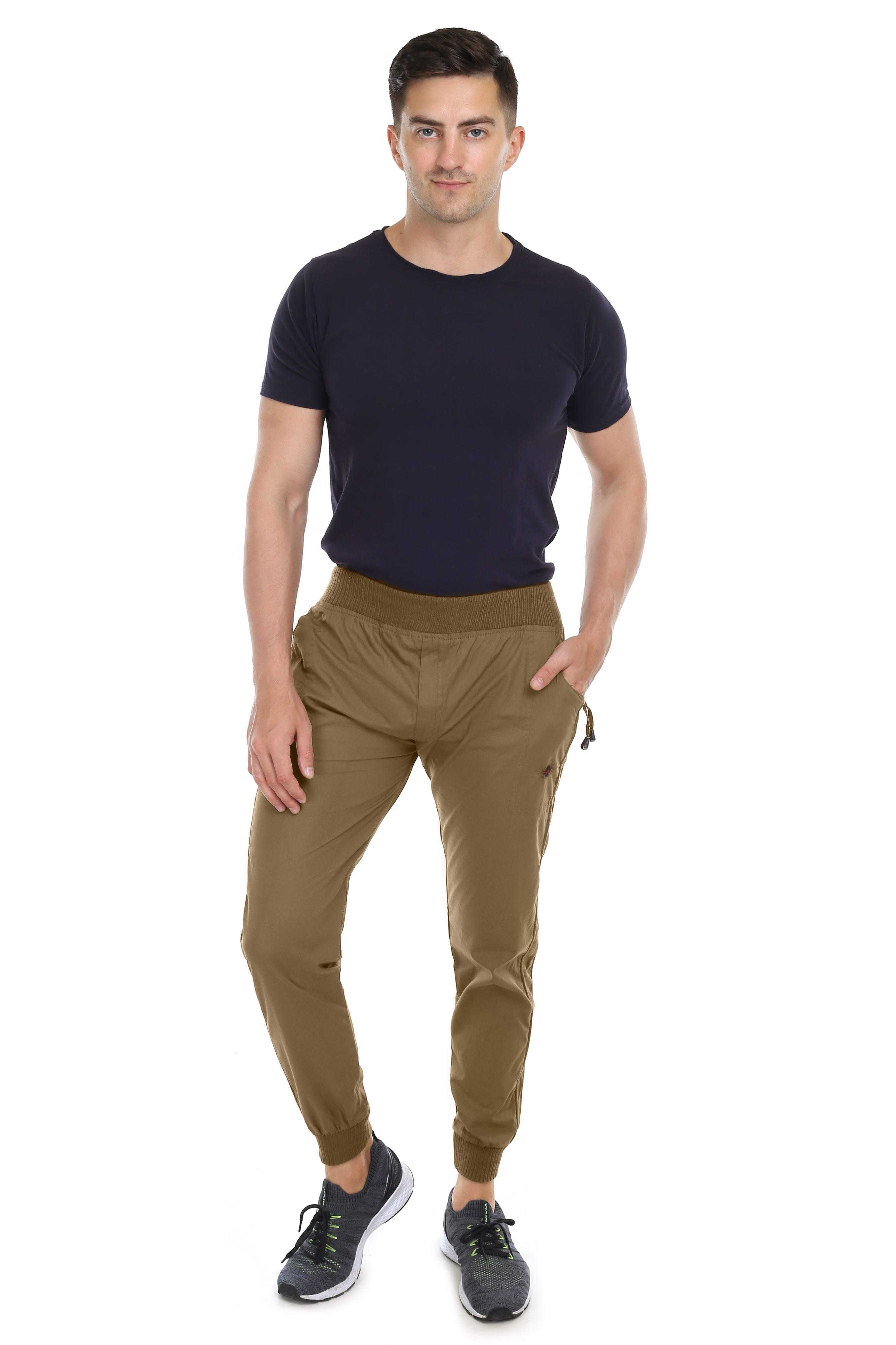 Actoactive Mens Cotton Cargo Regular Fit