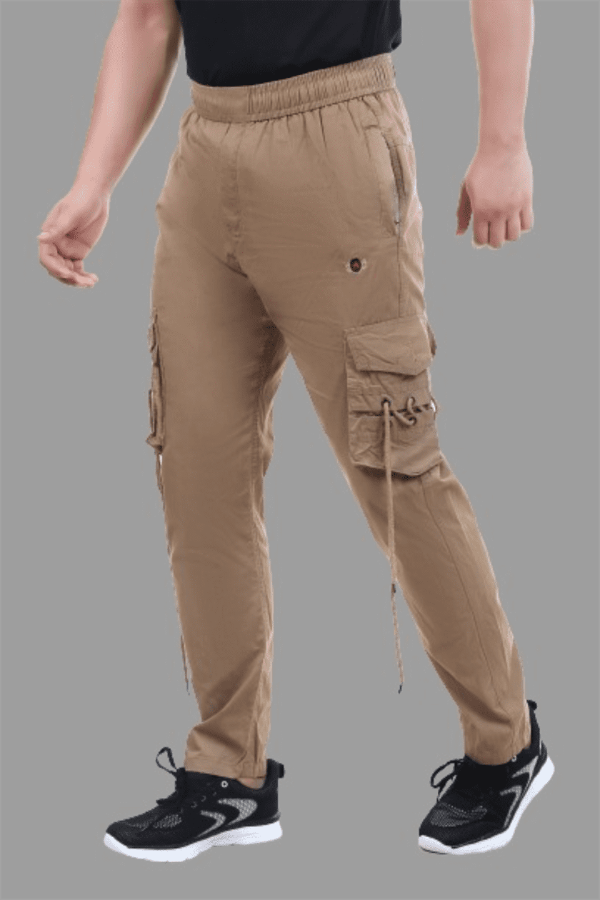 Actoactive Mens Cotton Cargo Regular Fit