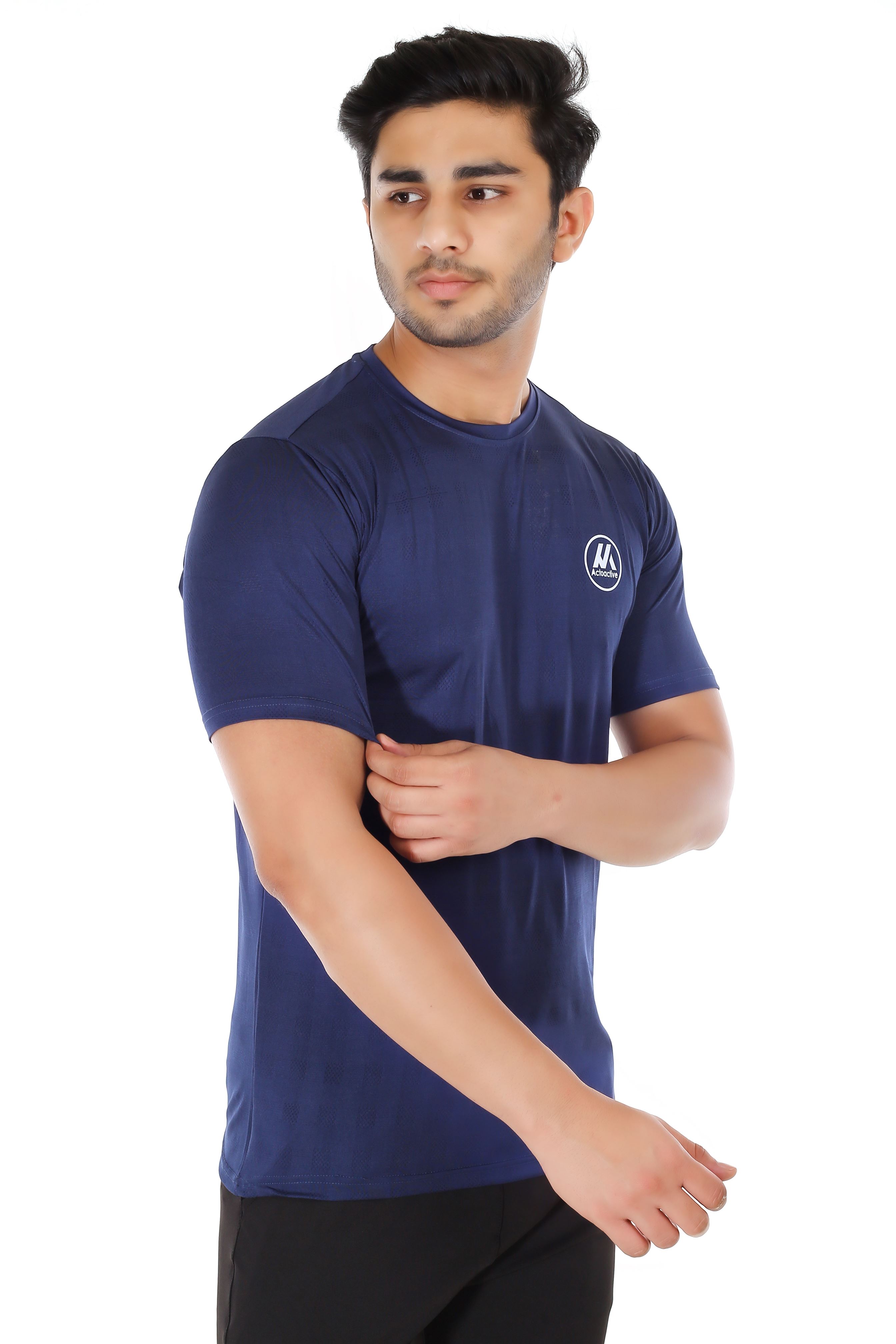 Actoactive Mens T Shirt Round Neck Regular Fit