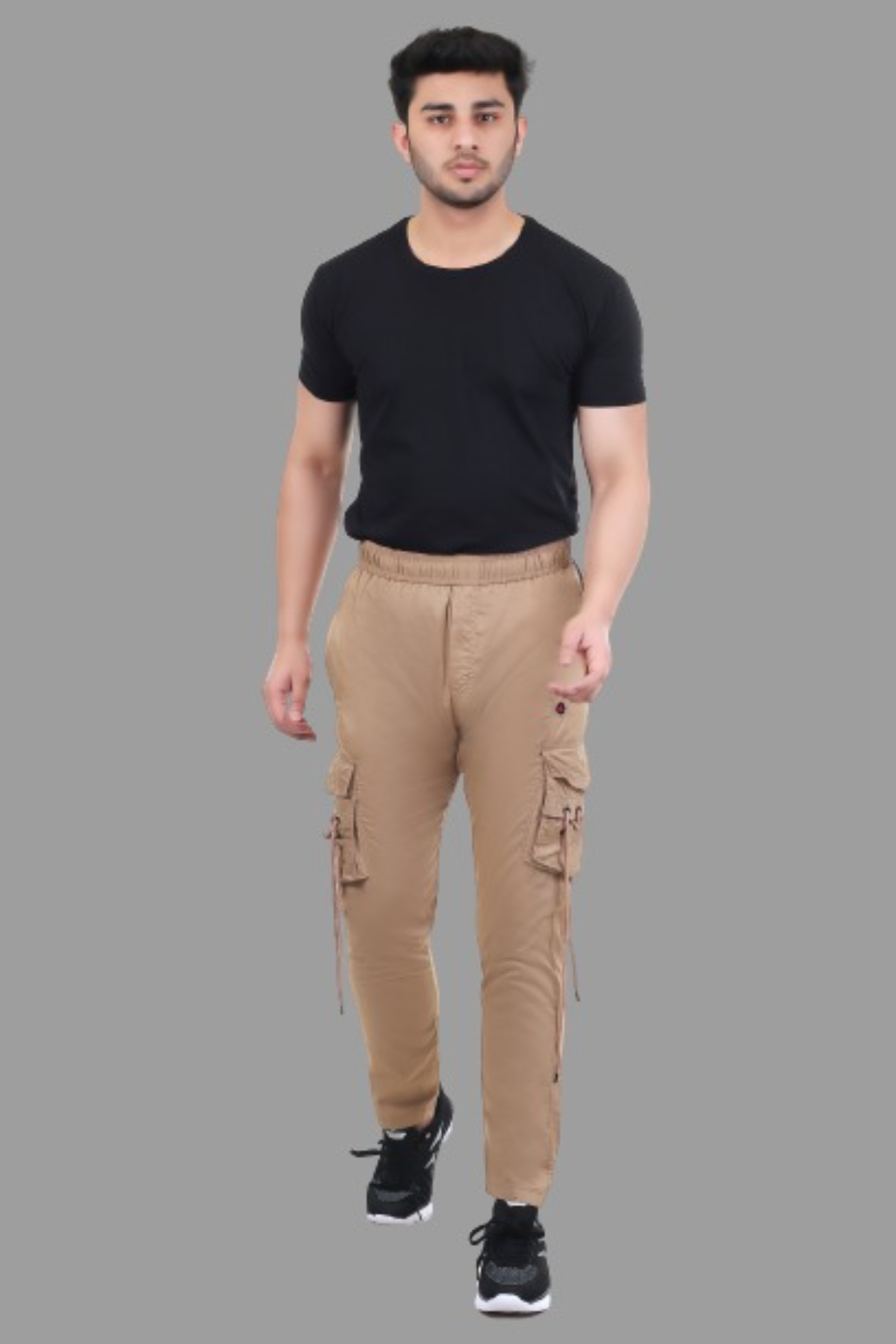 Actoactive Mens Cotton Cargo Regular Fit