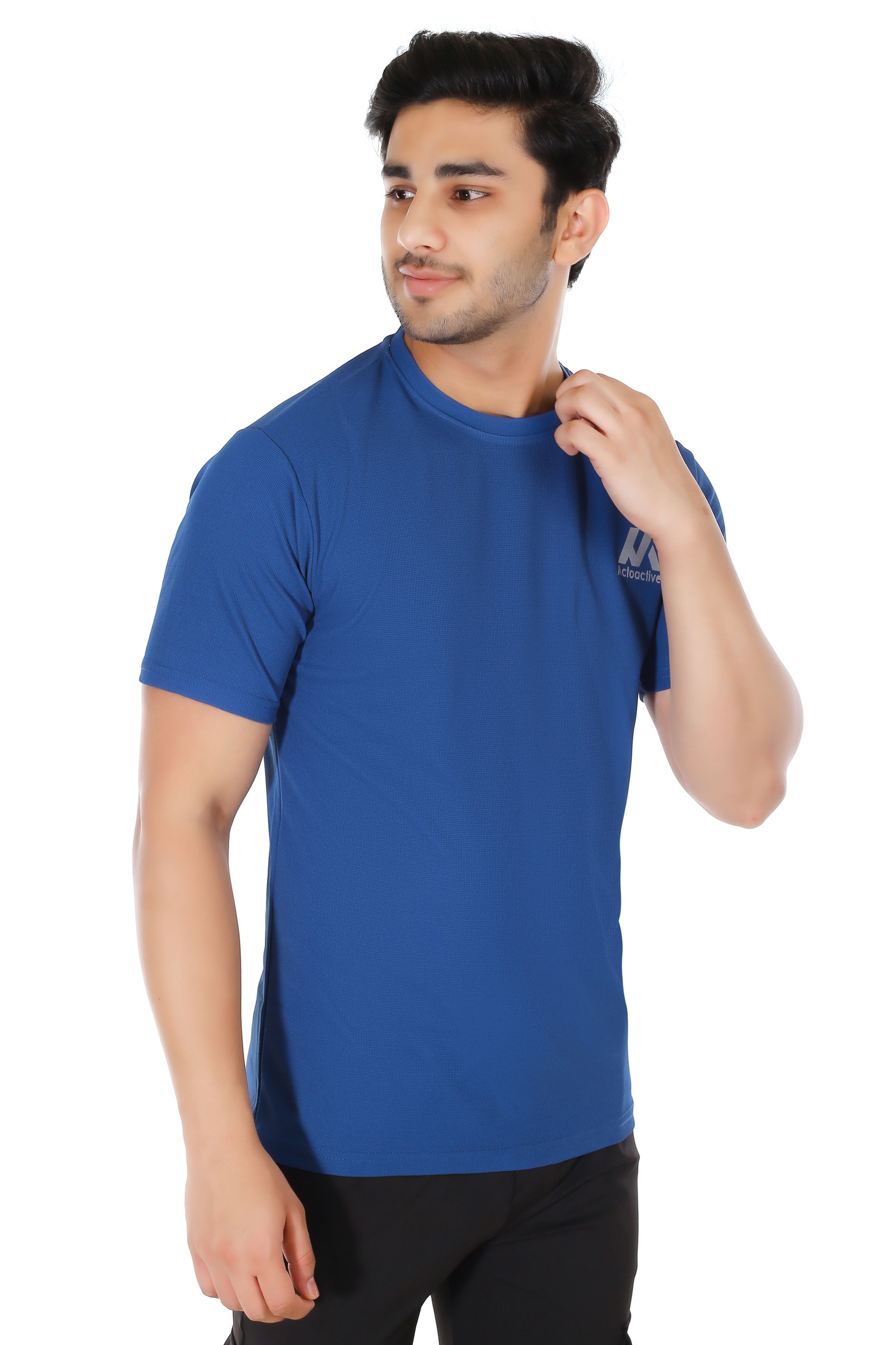 Actoactive Mens T Shirt Round Neck Regular Fit