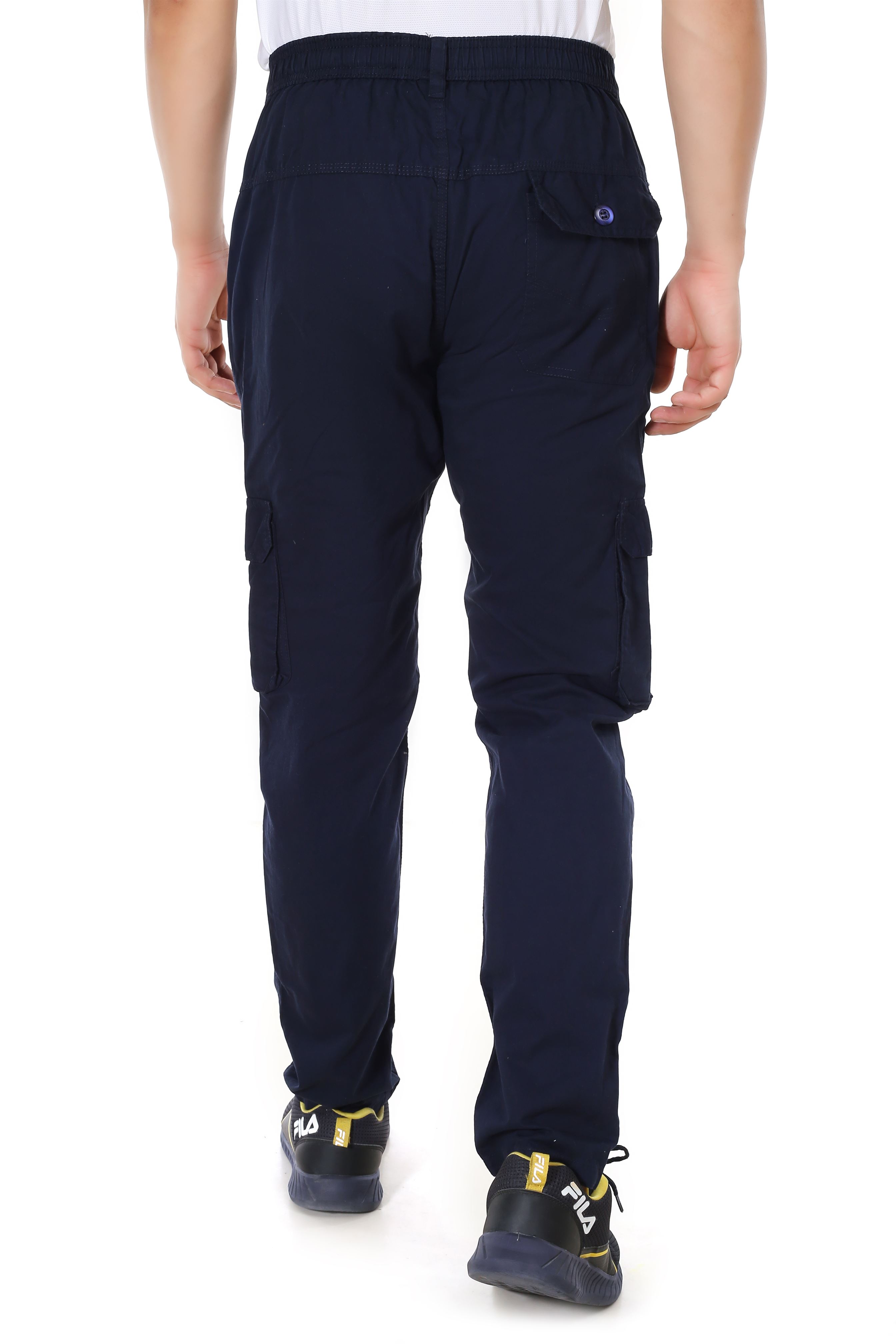Actoactive Mens Cotton Cargo Regular Fit