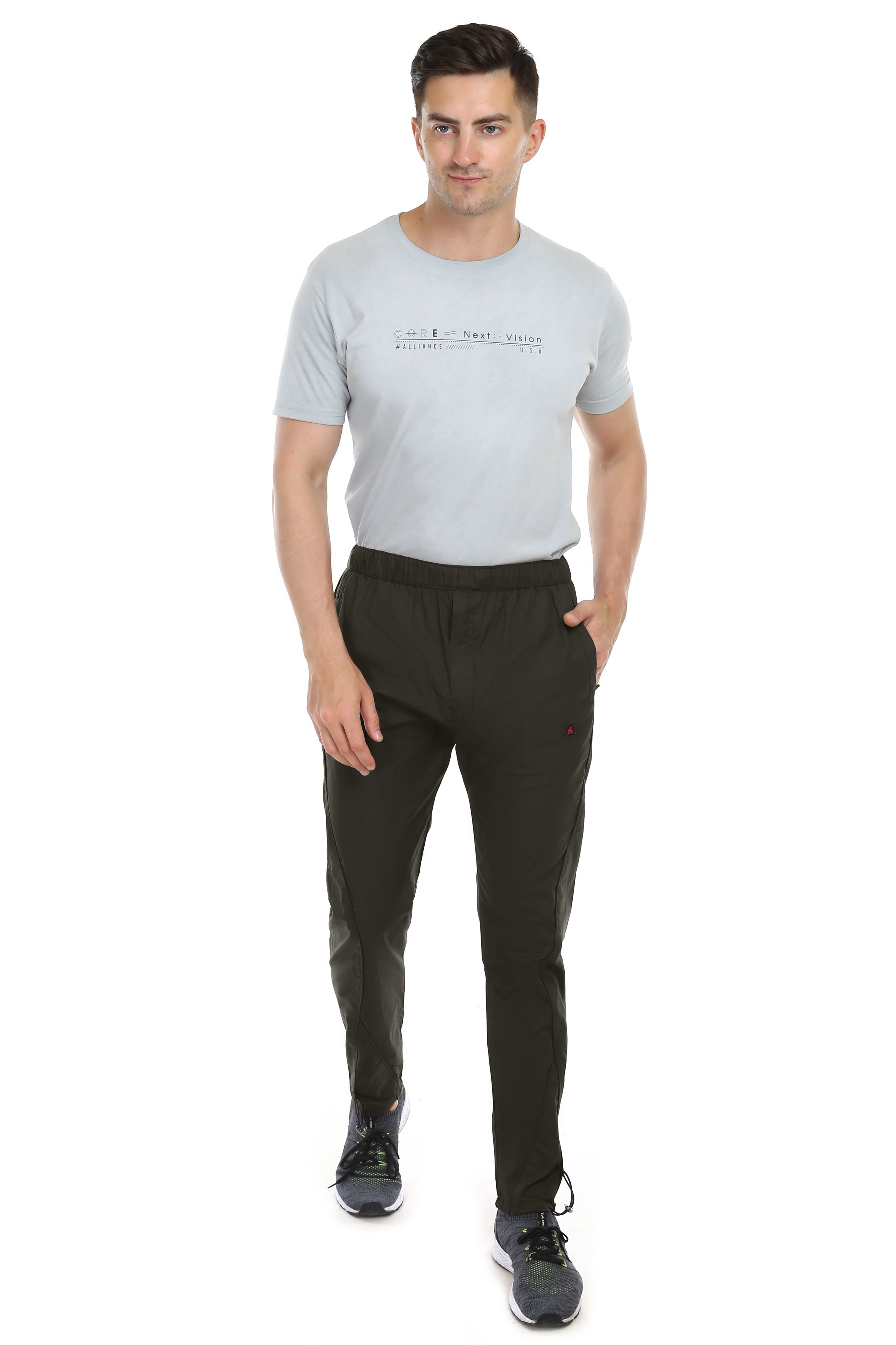 Actoactive Mens Cotton Cargo Regular Fit