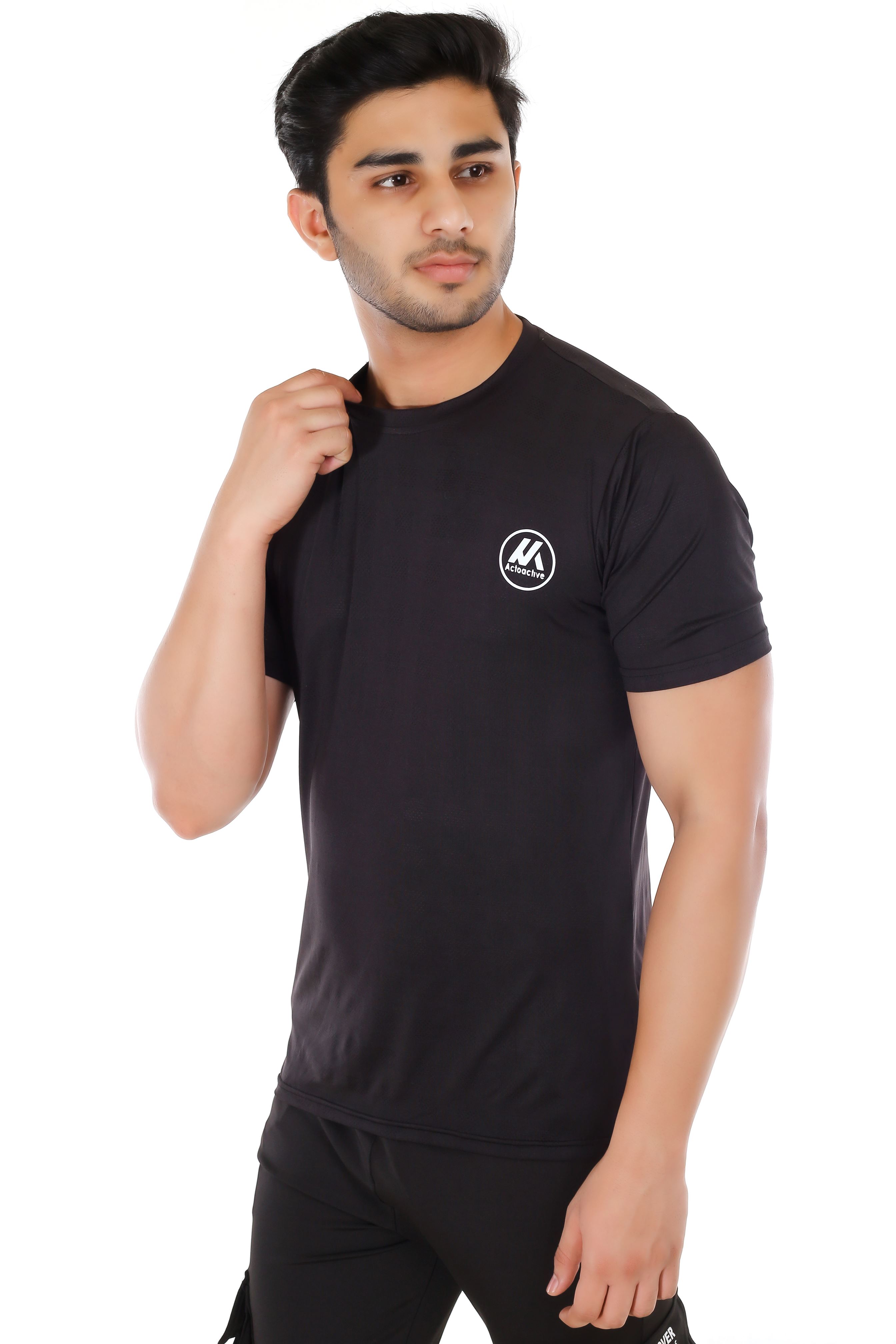 Actoactive Mens T Shirt Round Neck Regular Fit