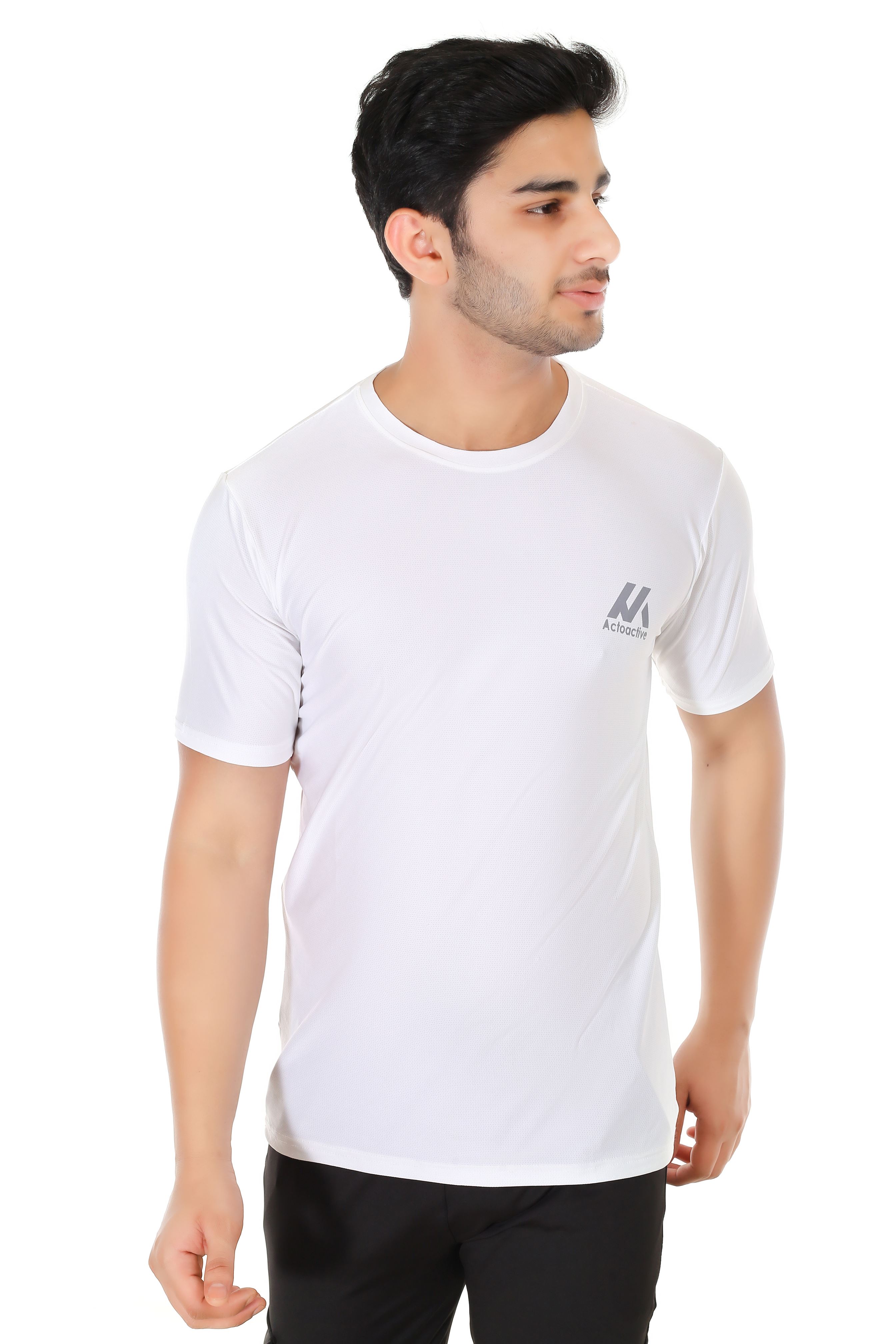 Actoactive Mens T Shirt Round Neck Regular Fit