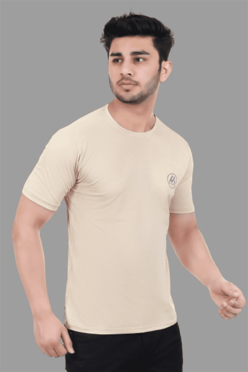Actoactive Mens T Shirt Round Neck Regular Fit