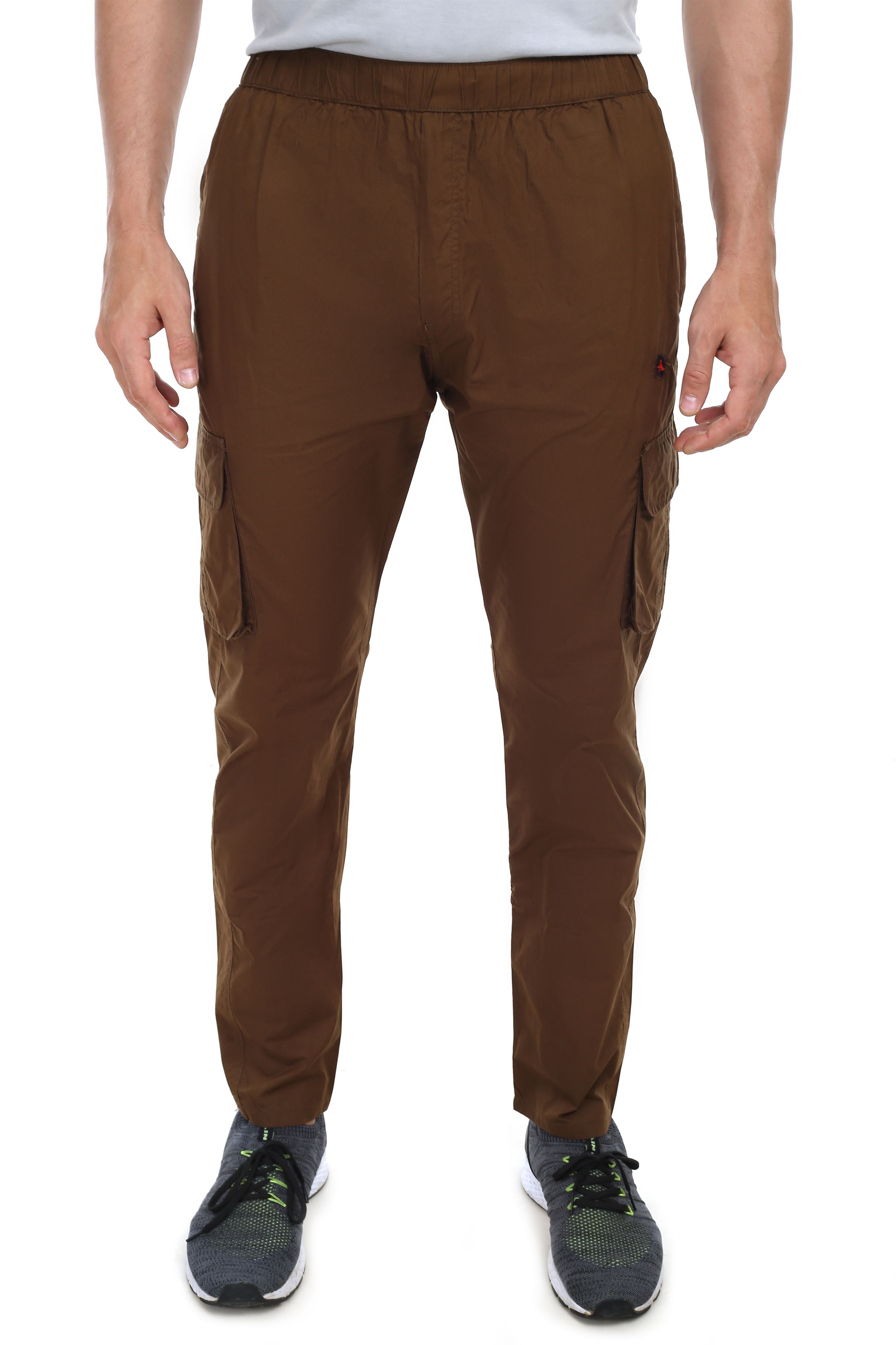 Actoactive Mens Cotton Cargo Regular Fit