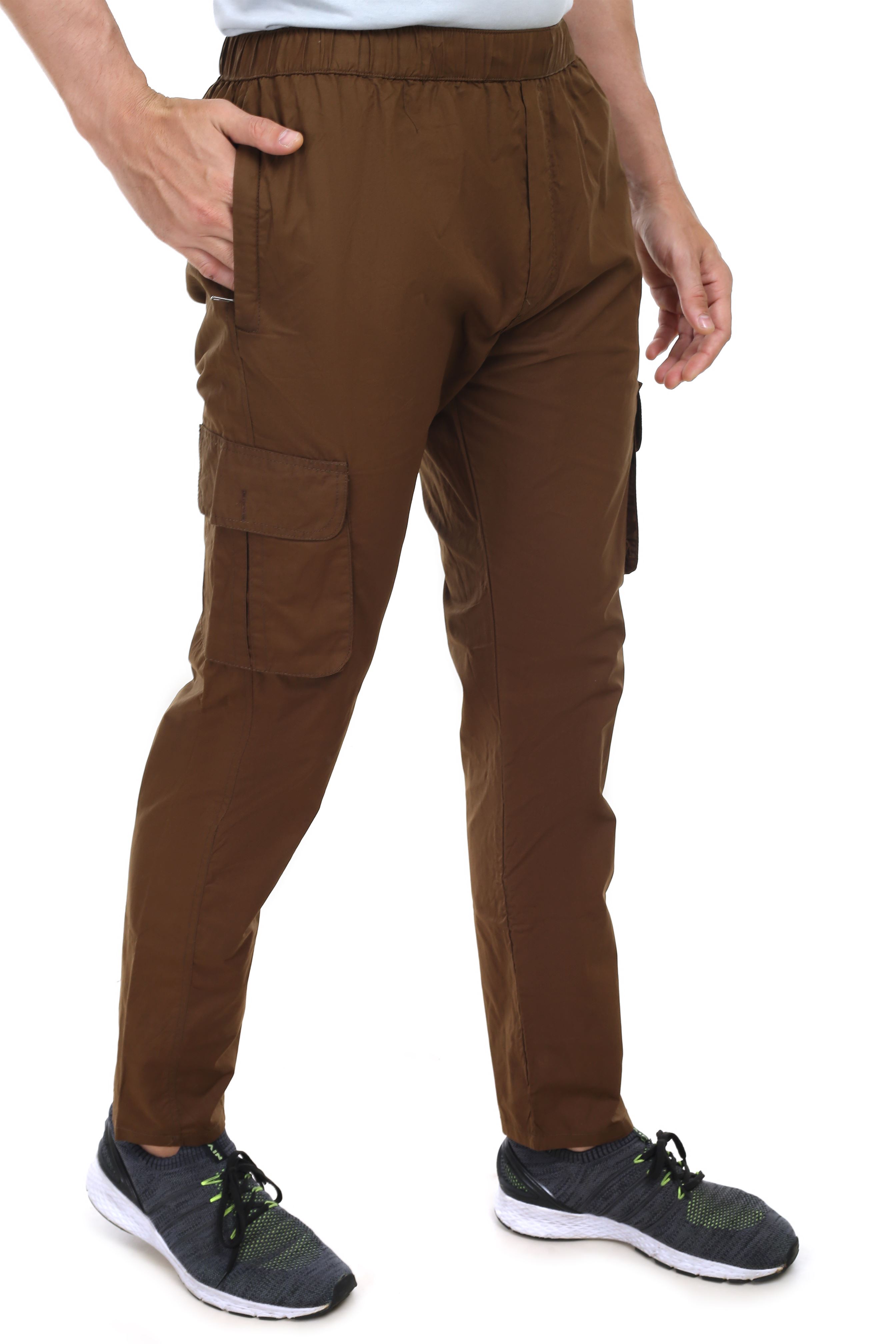 Actoactive Mens Cotton Cargo Regular Fit