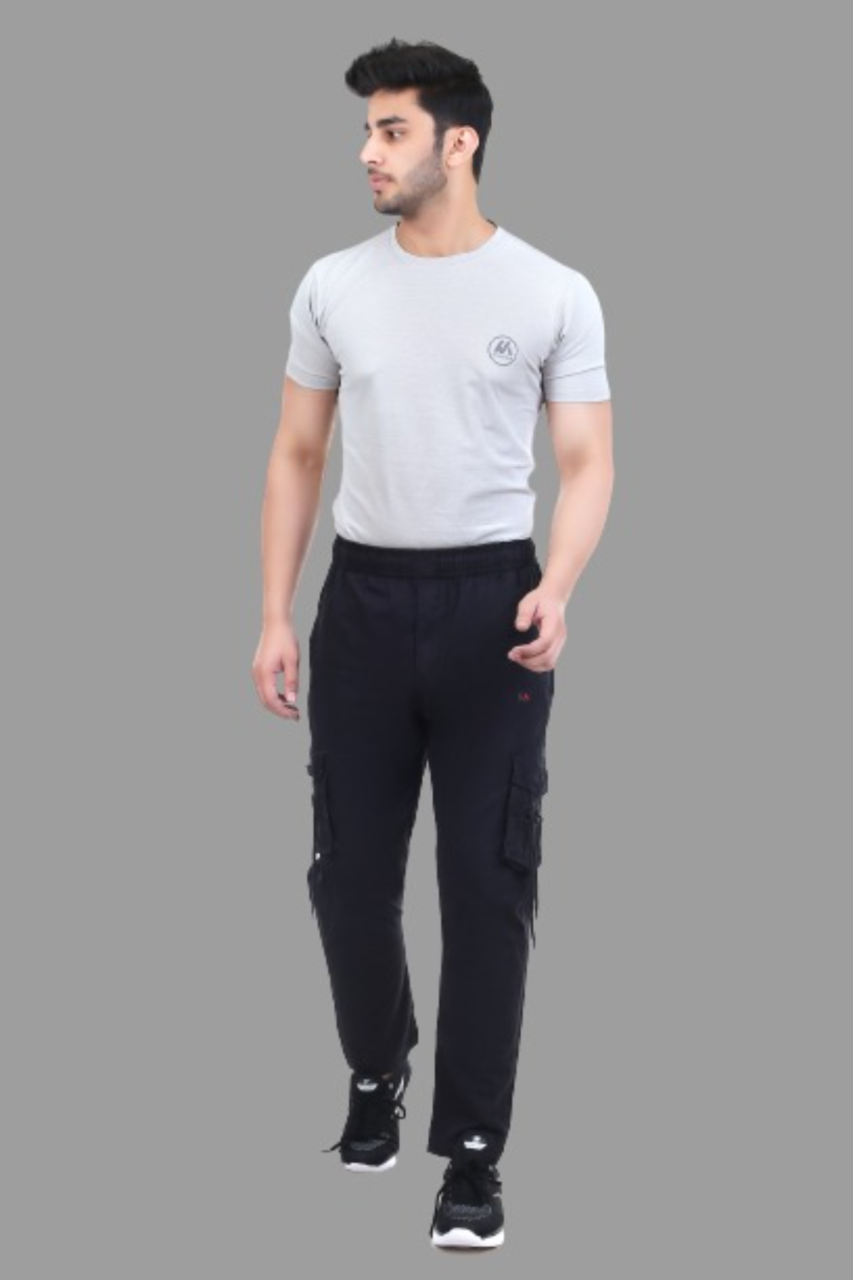 Actoactive Mens Cotton Cargo Regular Fit