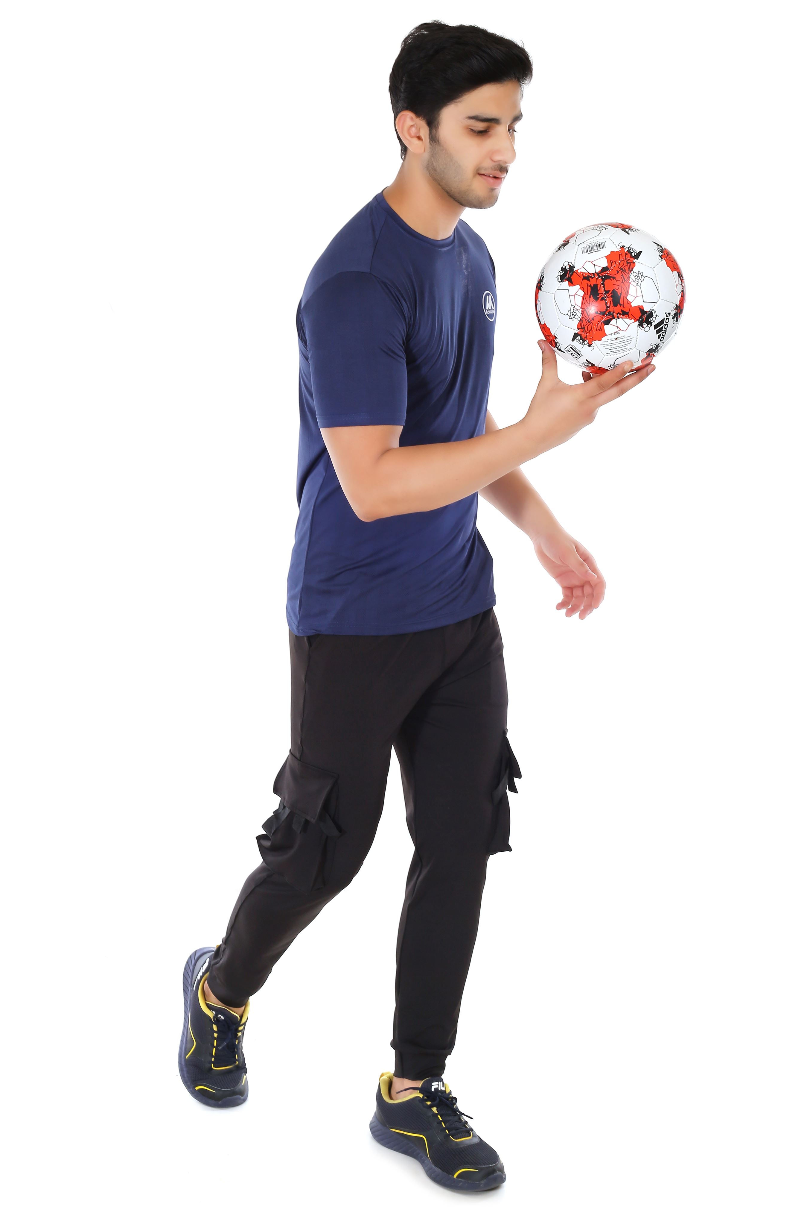 Actoactive Mens T Shirt Round Neck Regular Fit