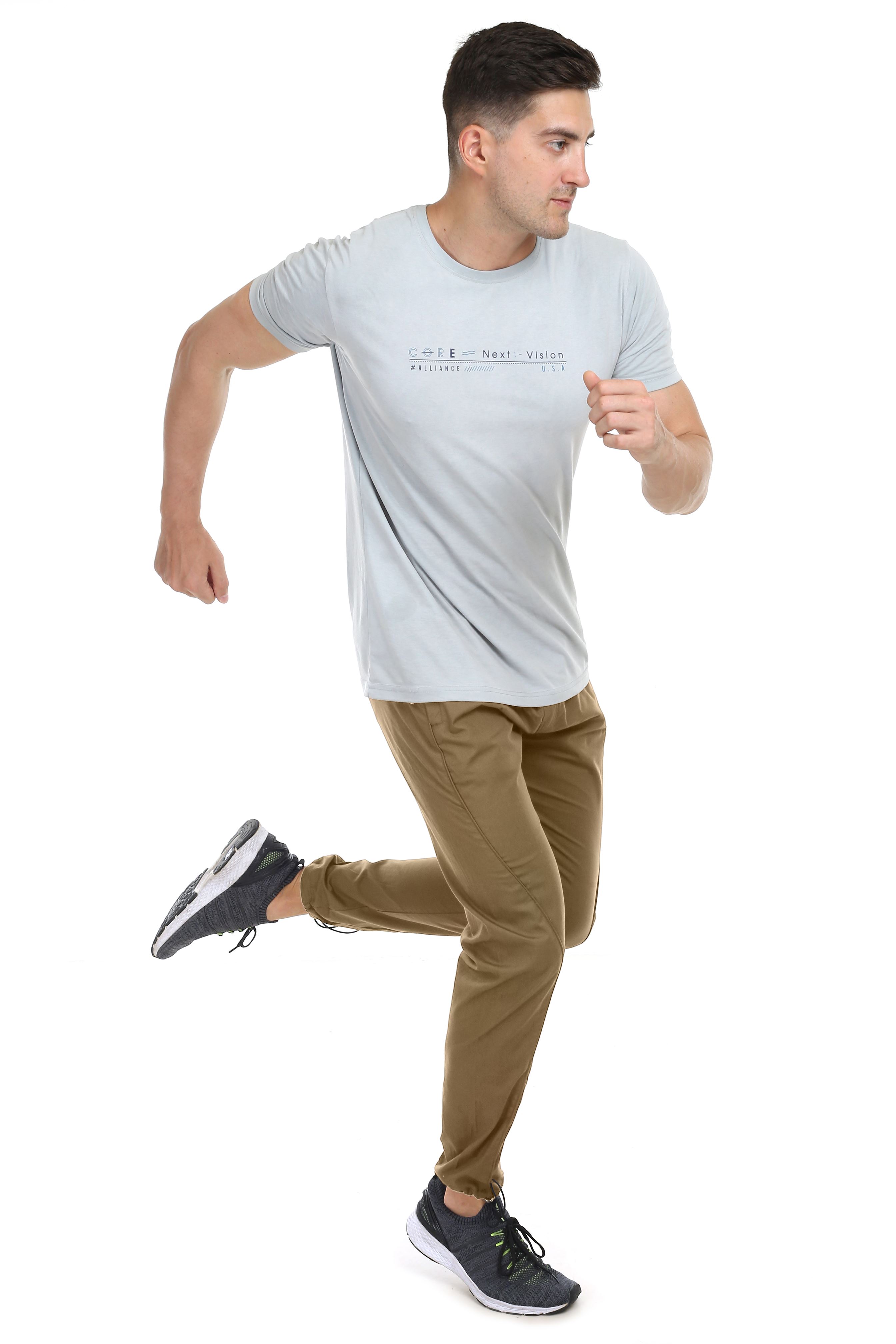 Actoactive Mens Cotton Cargo Regular Fit