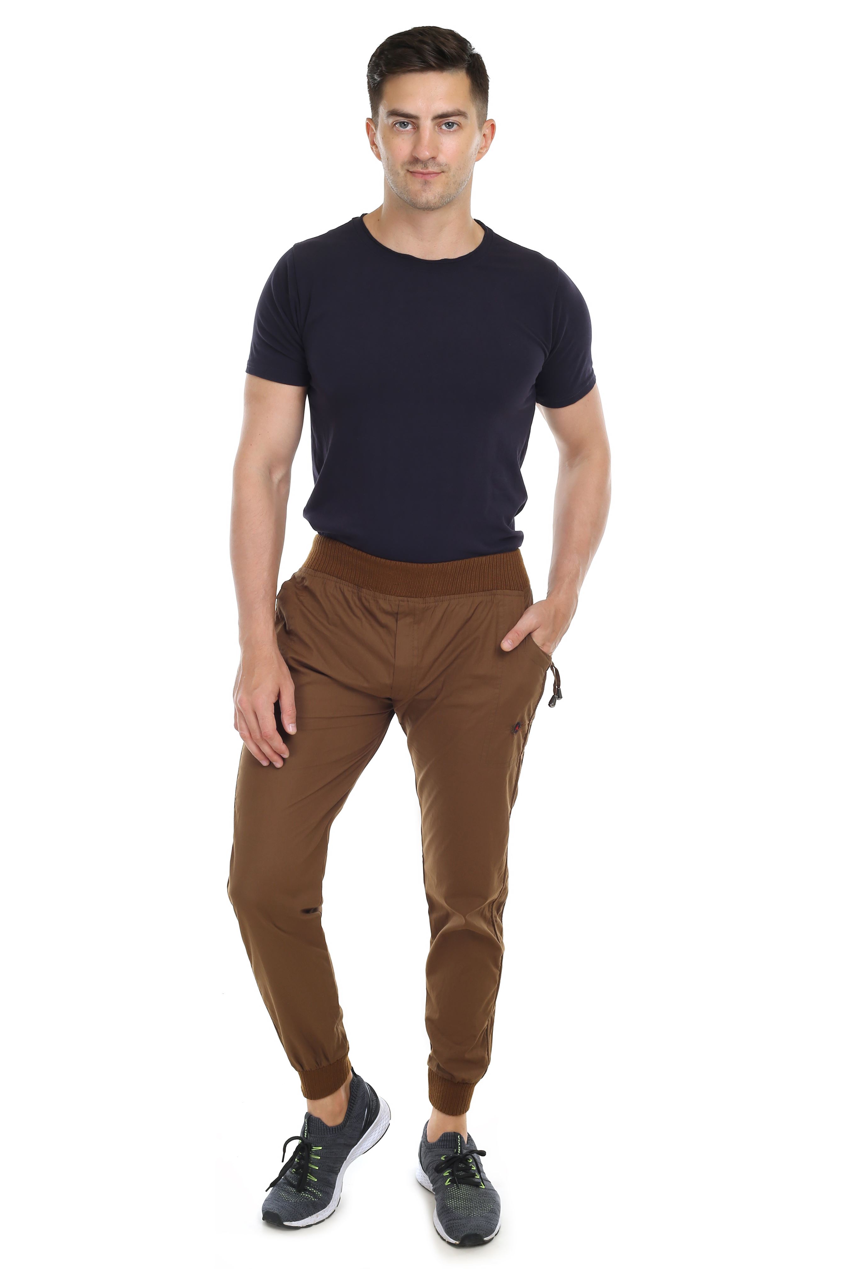 Actoactive Mens Cotton Cargo Regular Fit