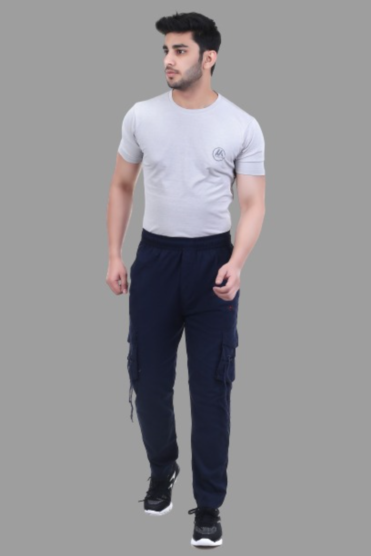 Actoactive Mens Cotton Cargo Regular Fit