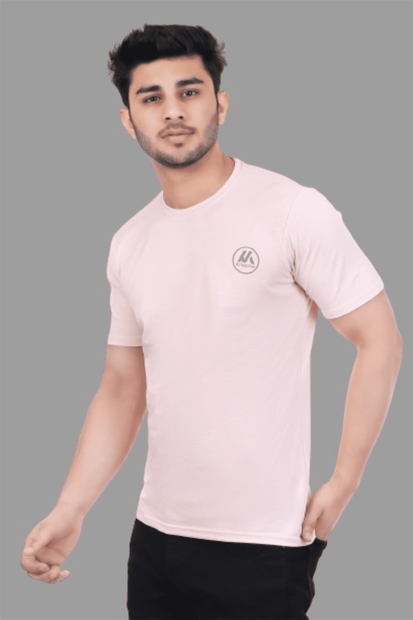 Actoactive Mens T Shirt Round Neck Regular Fit