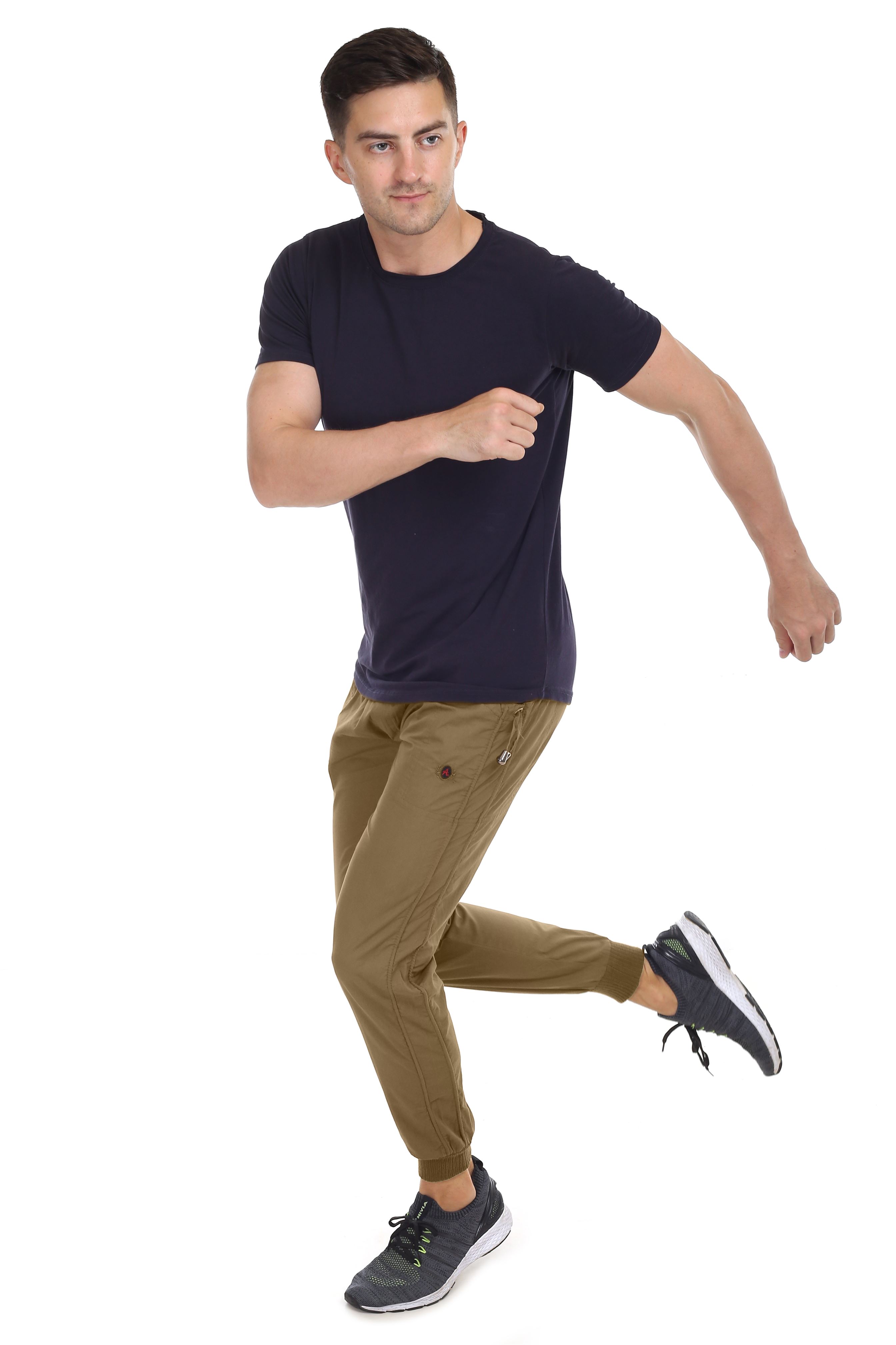 Actoactive Mens Cotton Cargo Regular Fit