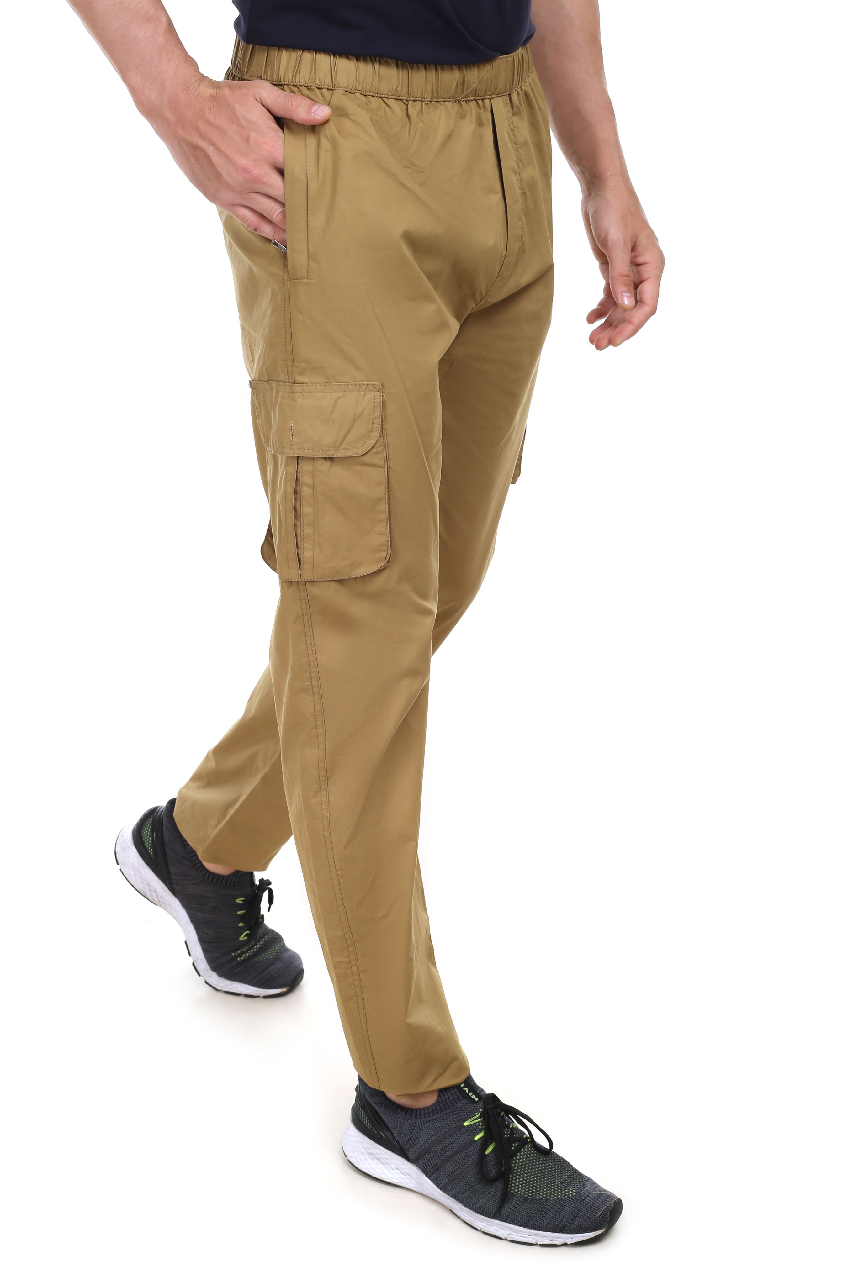 Actoactive Mens Cotton Cargo Regular Fit
