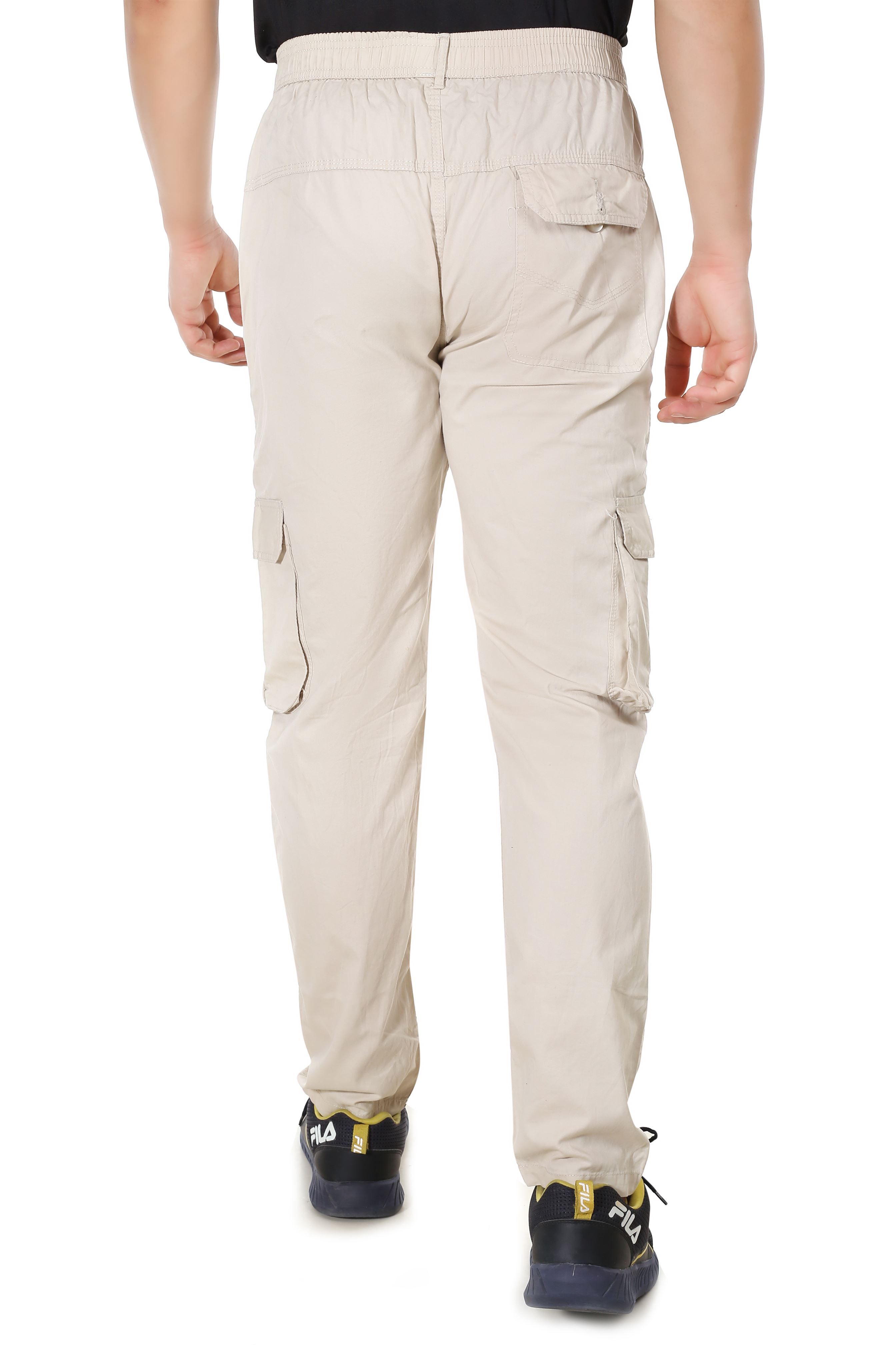 Actoactive Mens Cotton Cargo Regular Fit
