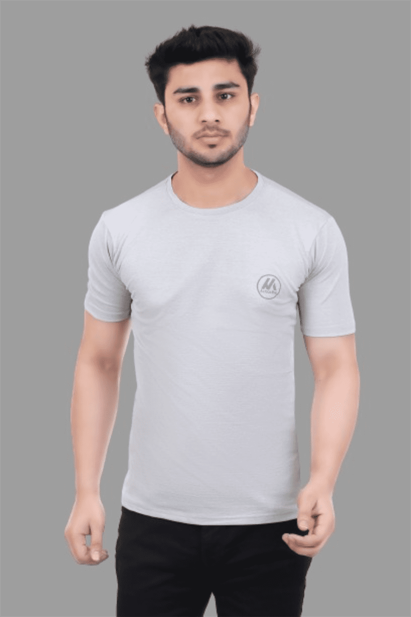 Actoactive Mens T Shirt Round Neck Regular Fit