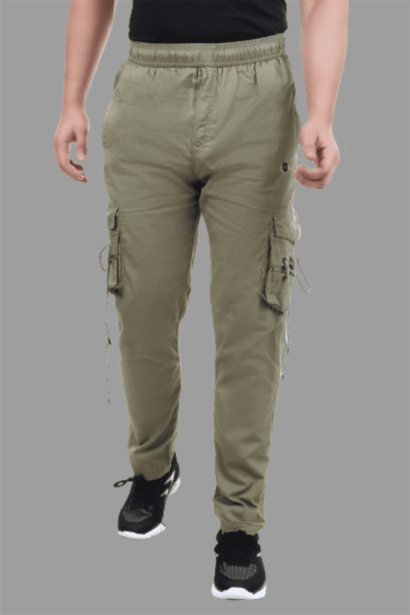 Actoactive Mens Cotton Cargo Regular Fit