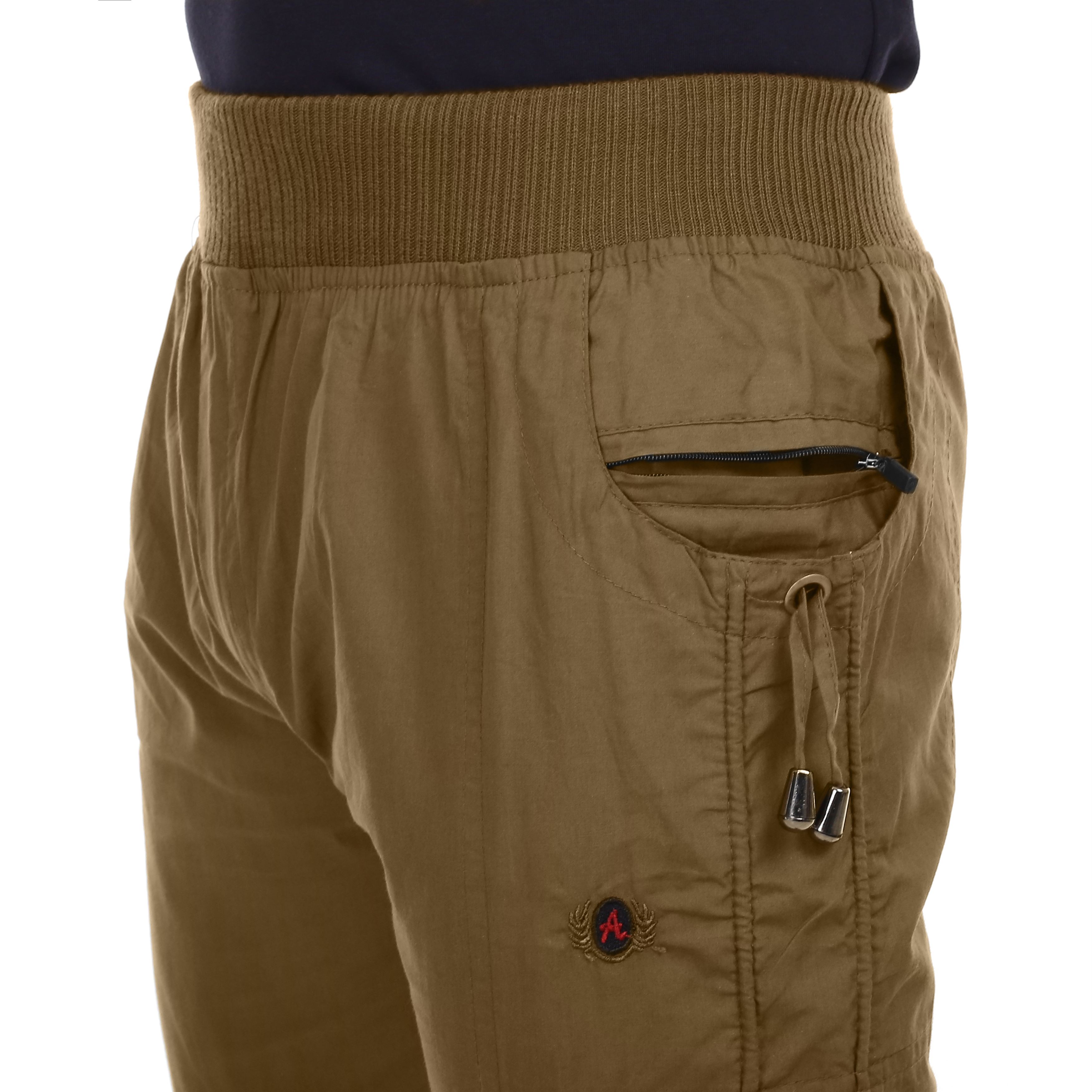 Actoactive Mens Cotton Cargo Regular Fit