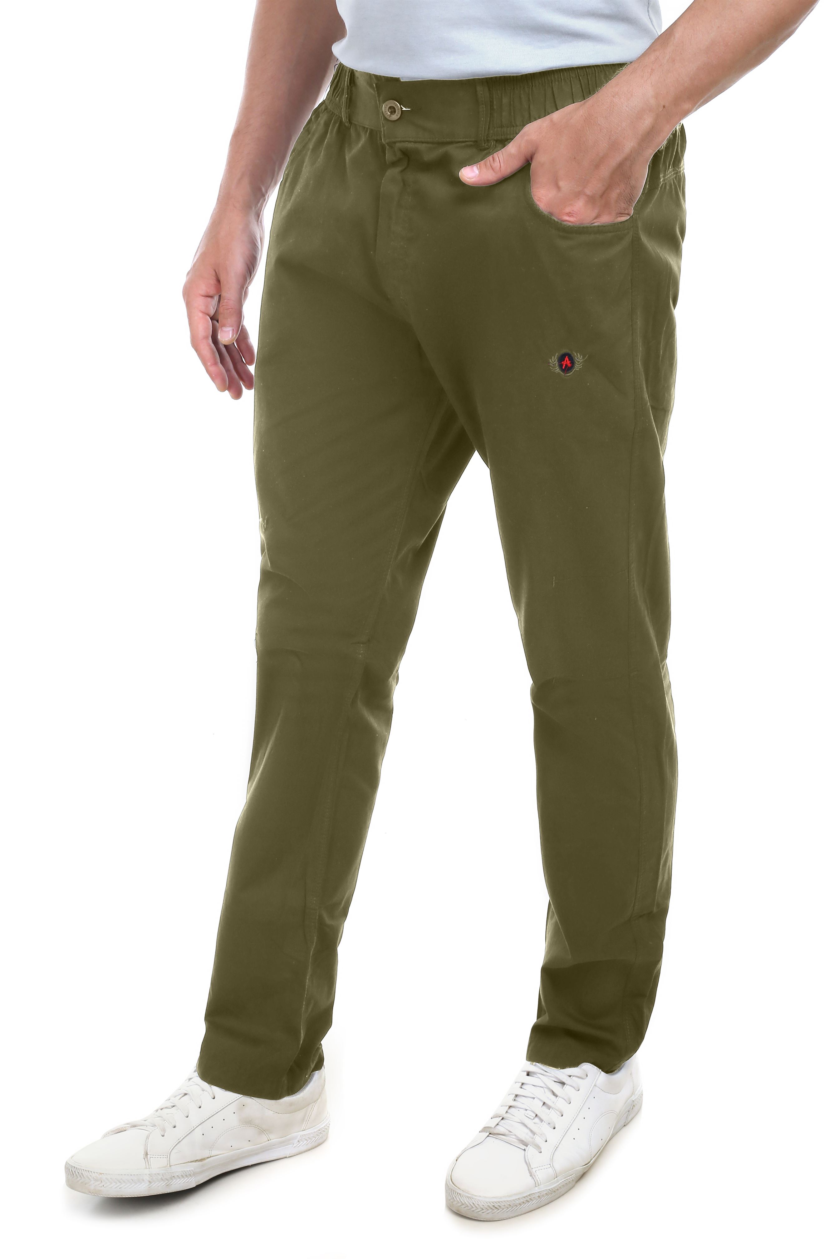 Actoactive Mens Cotton Cargo Regular Fit