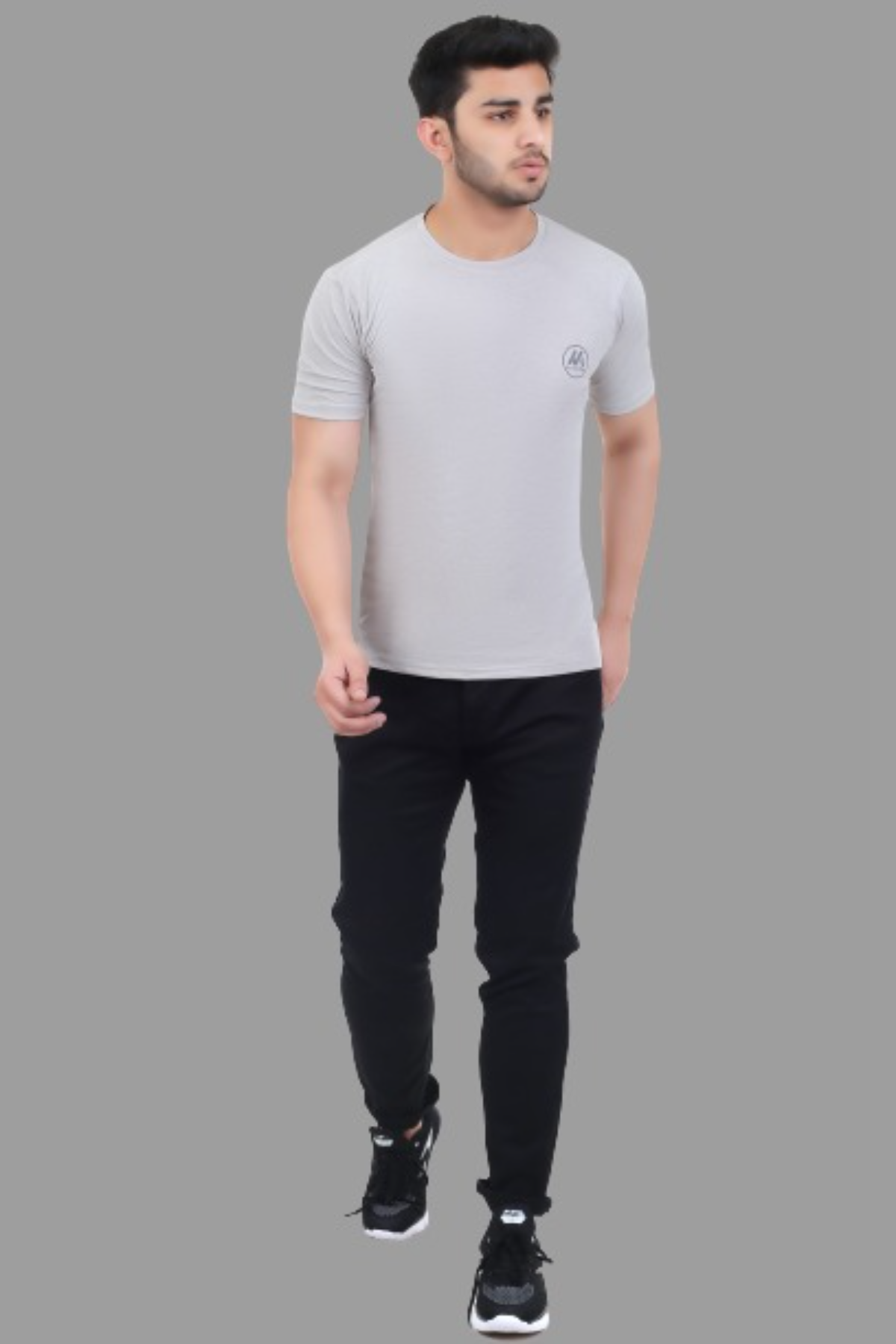 Actoactive Mens T Shirt Round Neck Regular Fit