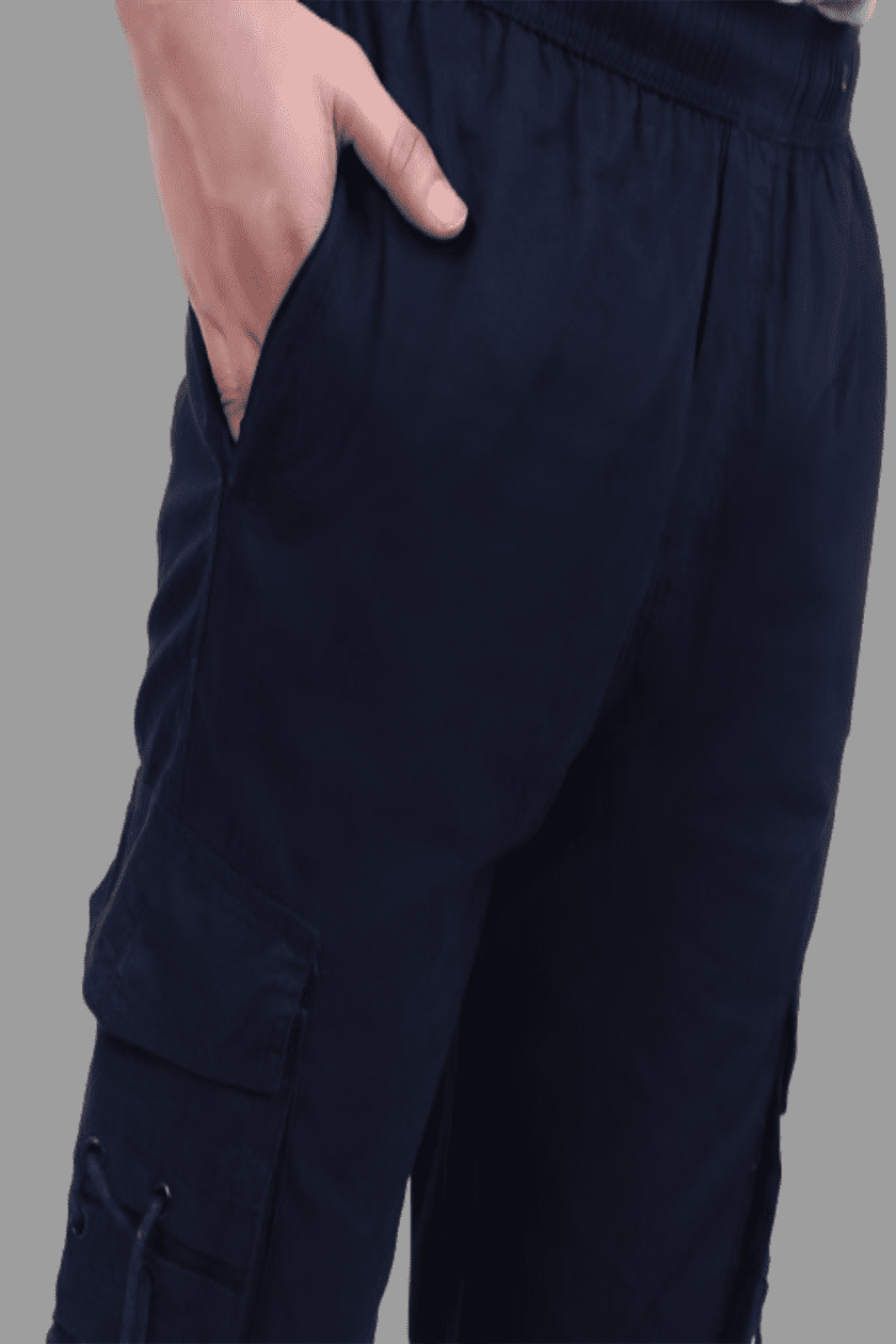Actoactive Mens Cotton Cargo Regular Fit