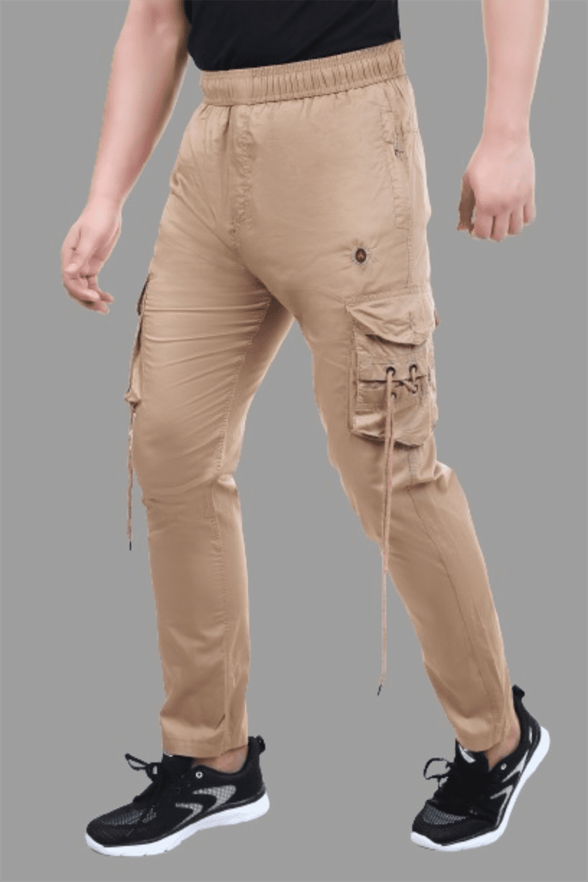 Actoactive Mens Cotton Cargo Regular Fit