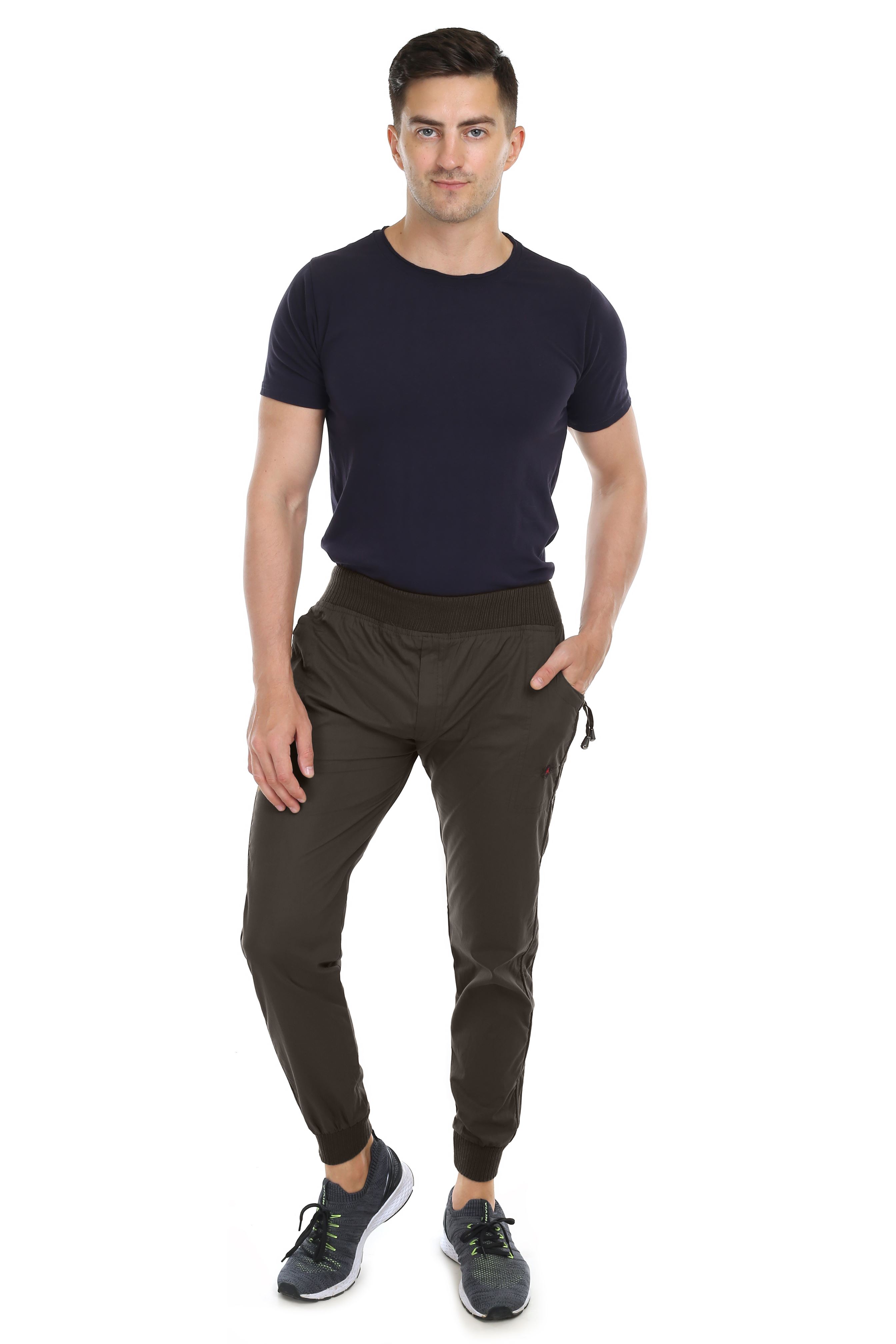 Actoactive Mens Cotton Cargo Regular Fit