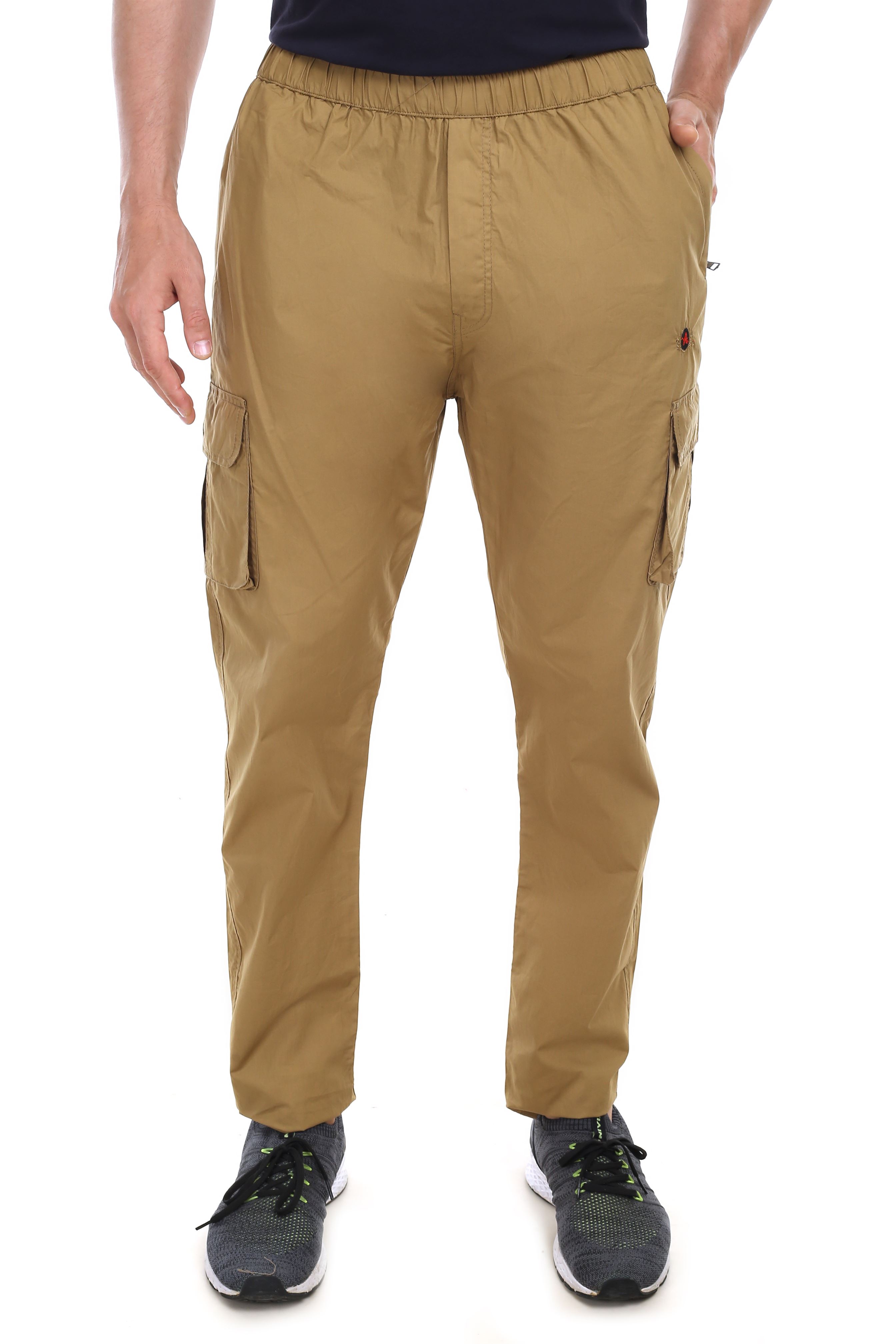 Actoactive Mens Cotton Cargo Regular Fit