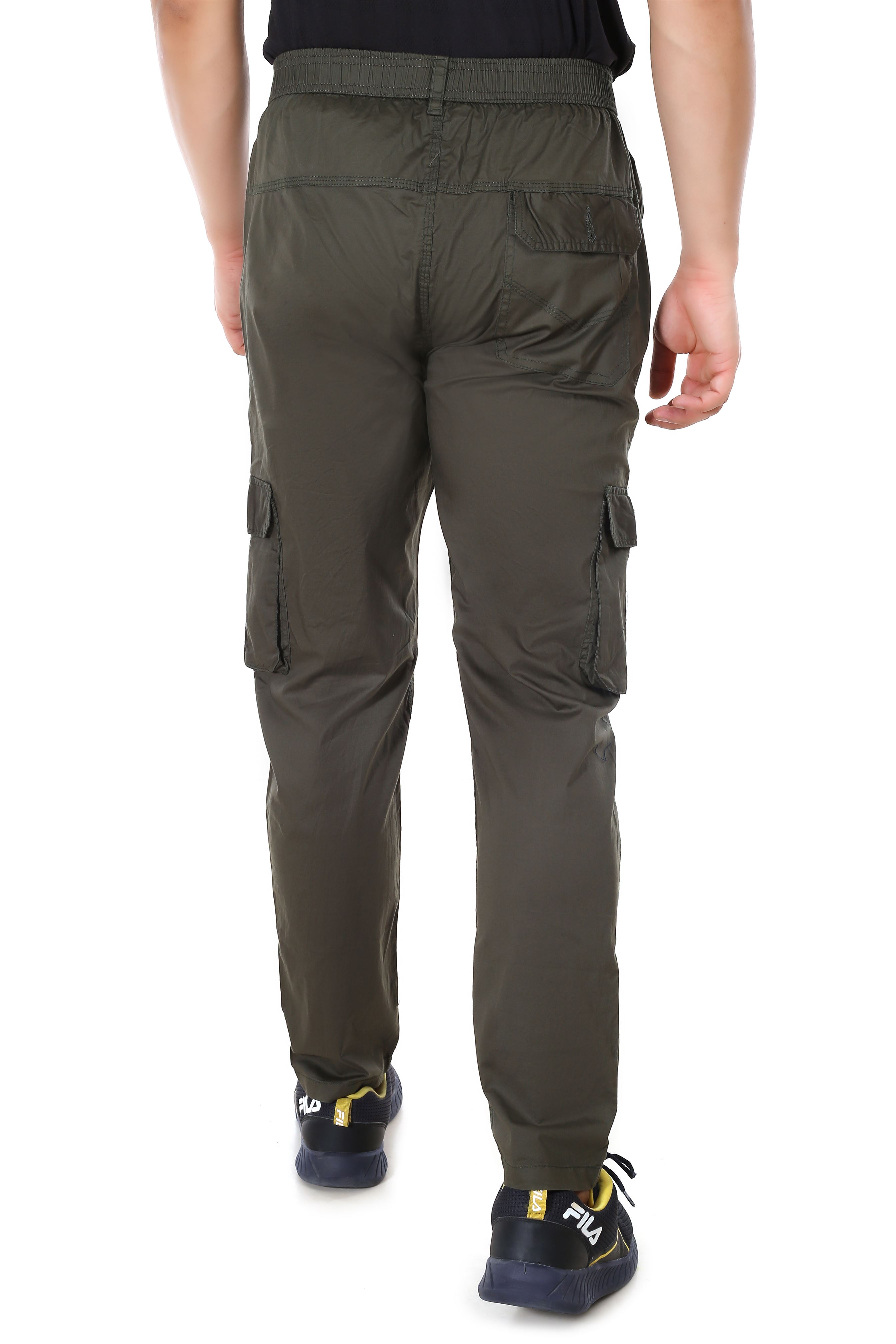 Actoactive Mens Cotton Cargo Regular Fit