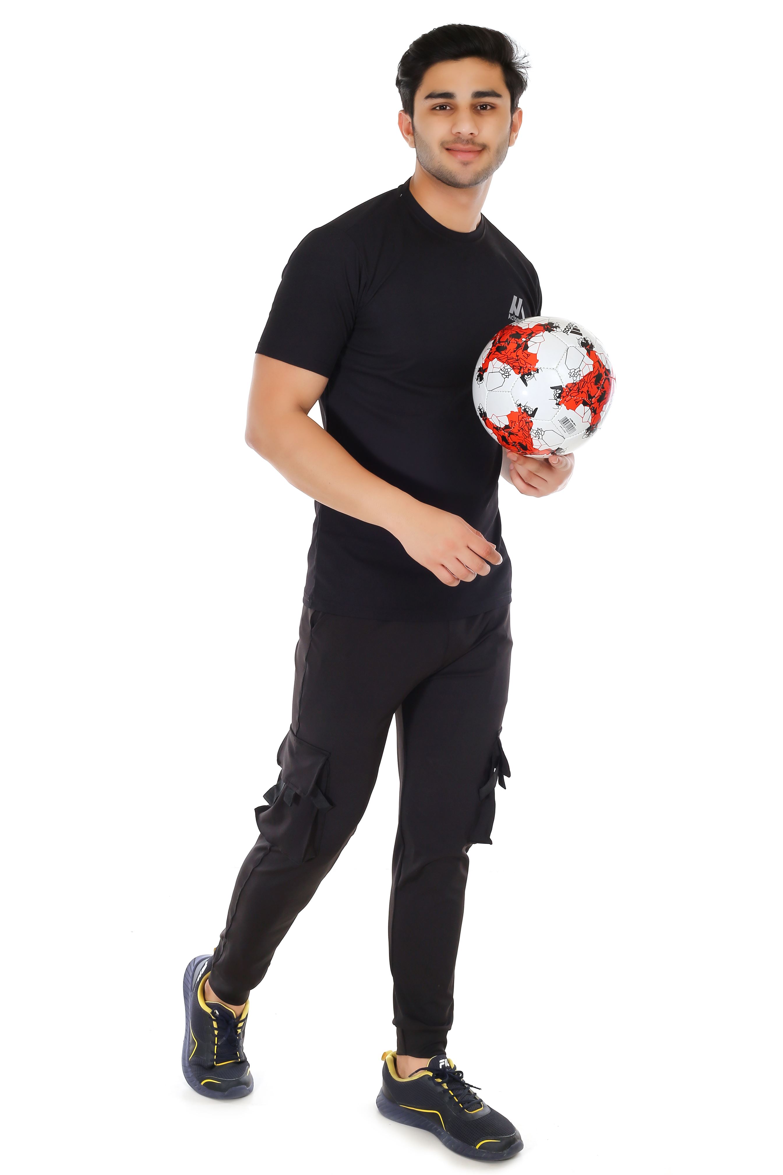 Actoactive Mens T Shirt Round Neck Regular Fit
