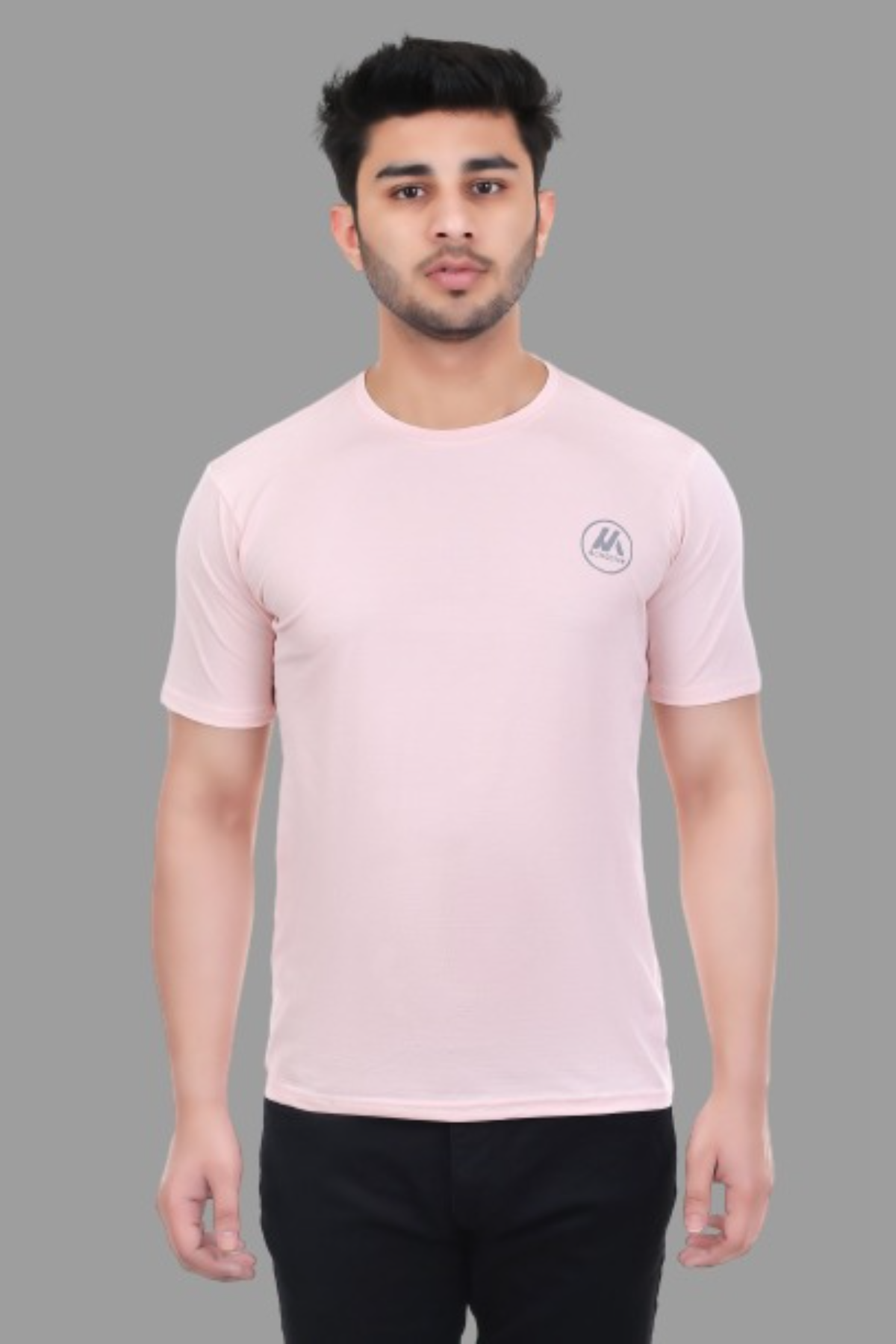Actoactive Mens T Shirt Round Neck Regular Fit