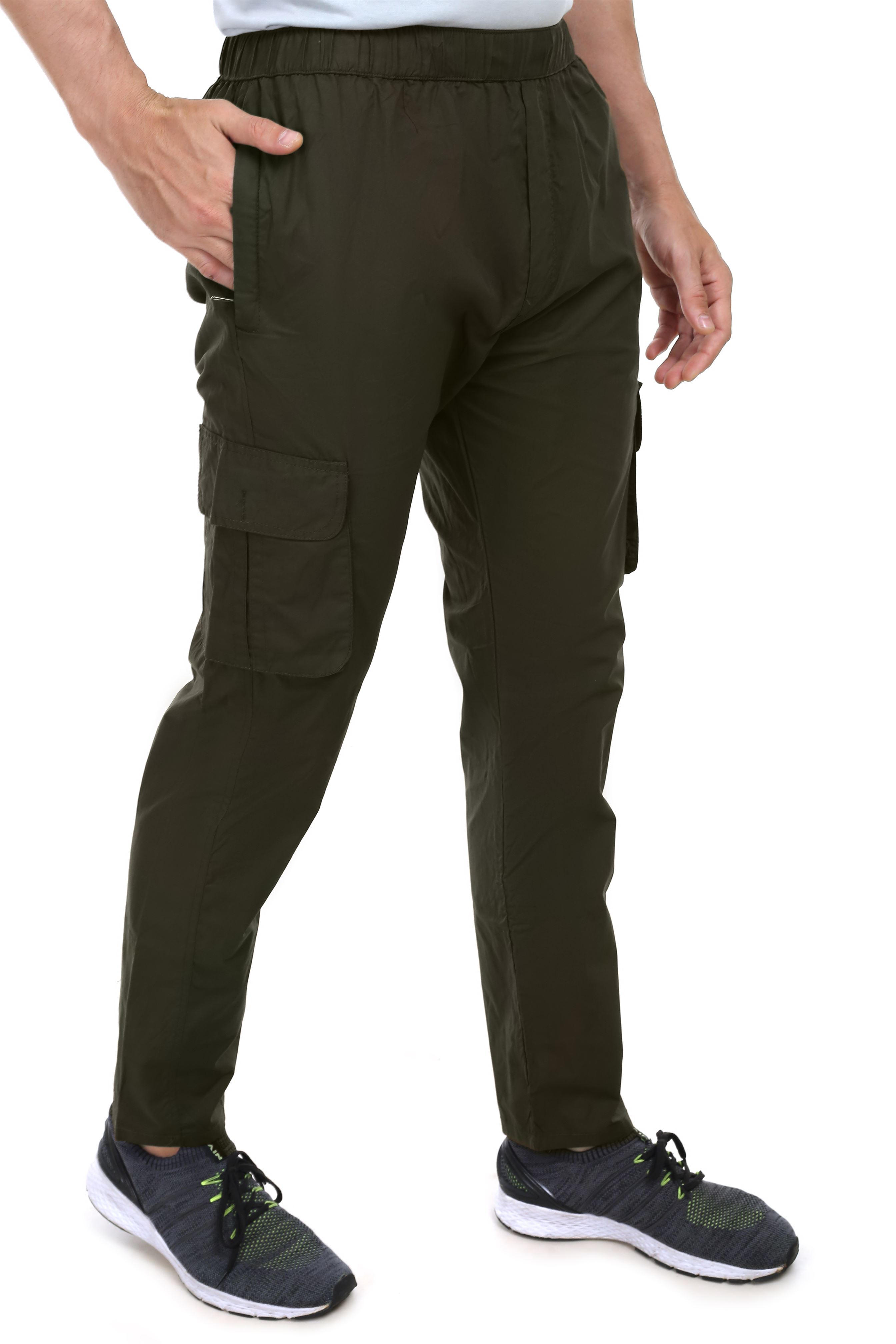 Actoactive Mens Cotton Cargo Regular Fit