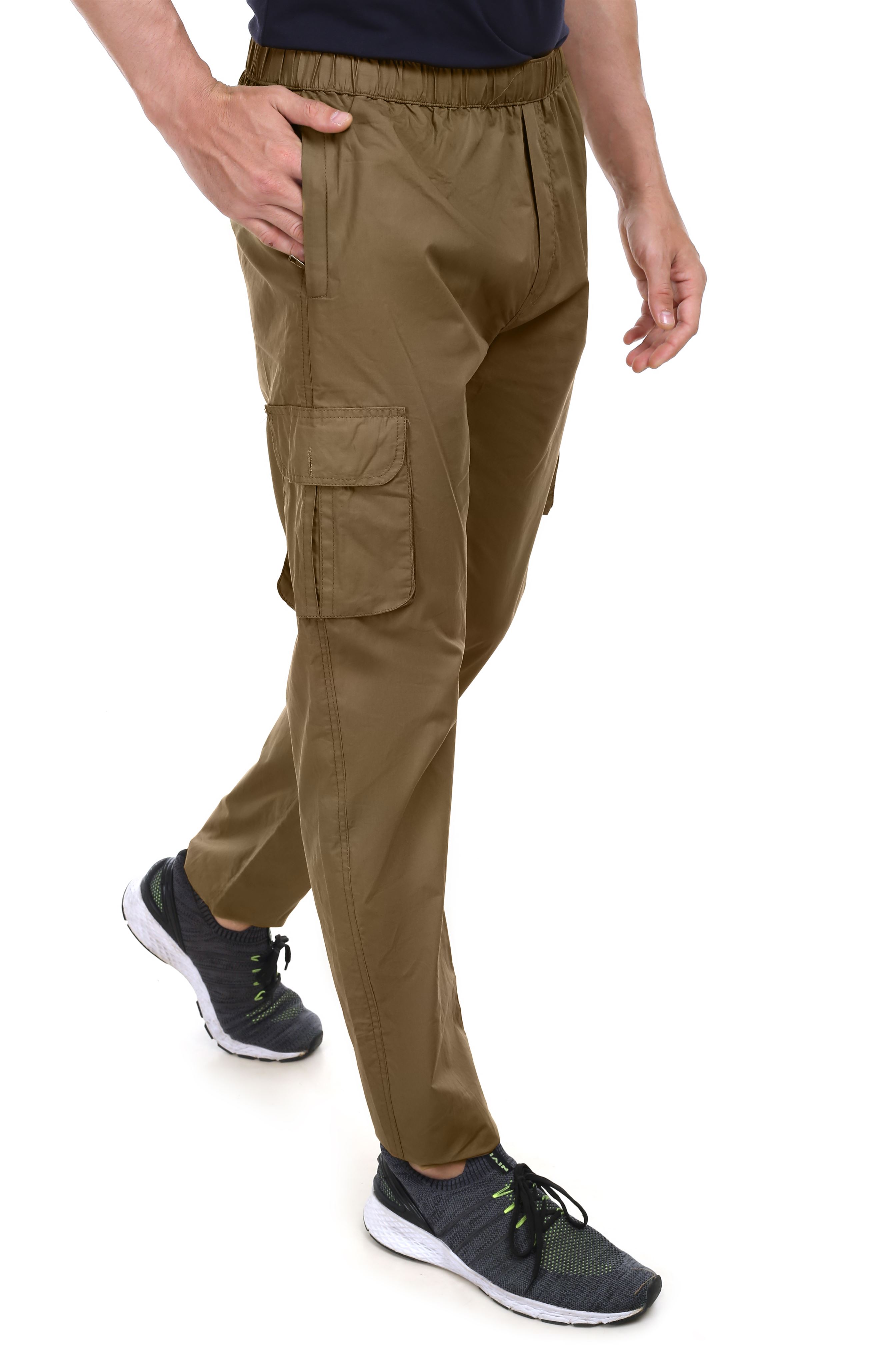 Actoactive Mens Cotton Cargo Regular Fit