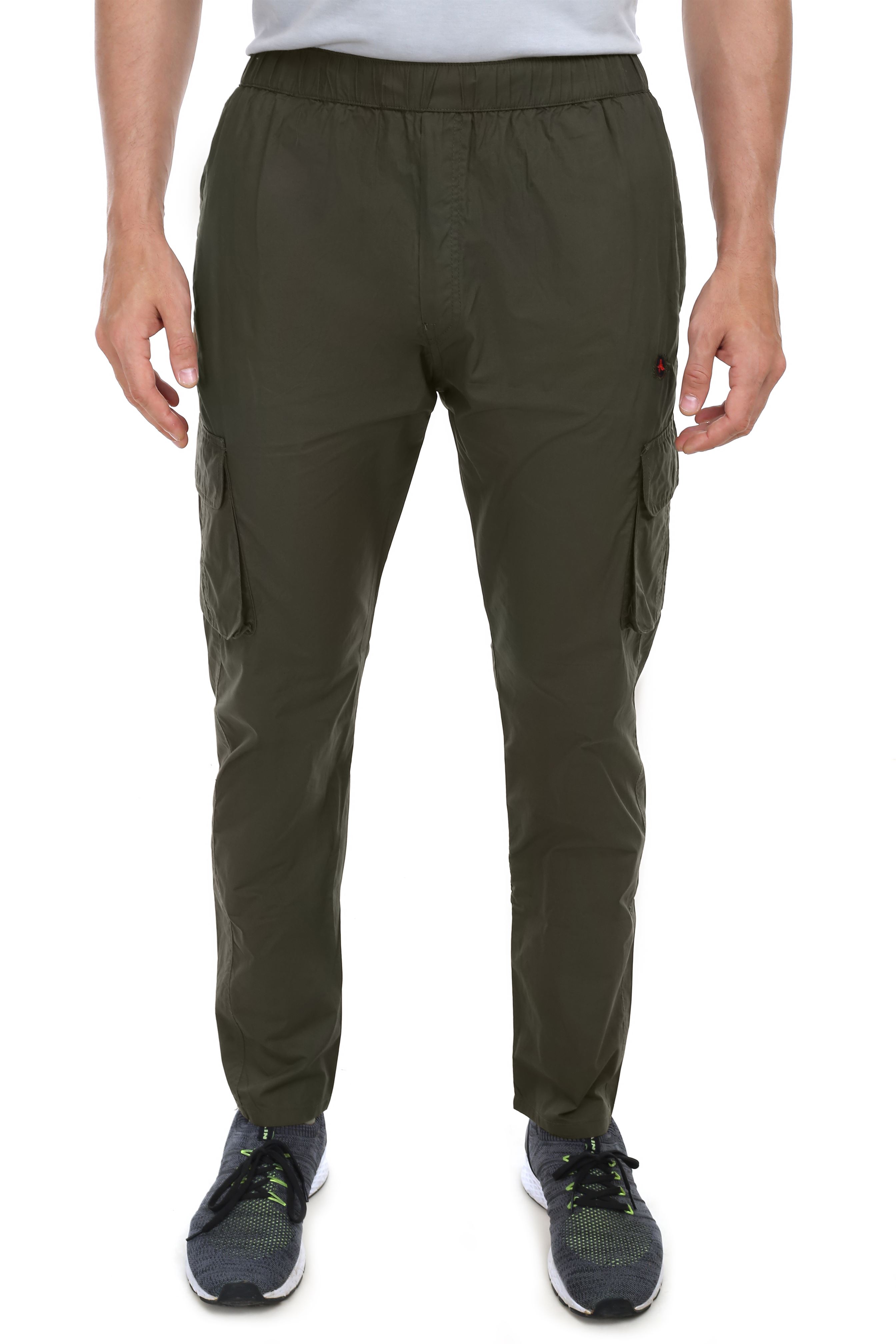 Actoactive Mens Cotton Cargo Regular Fit