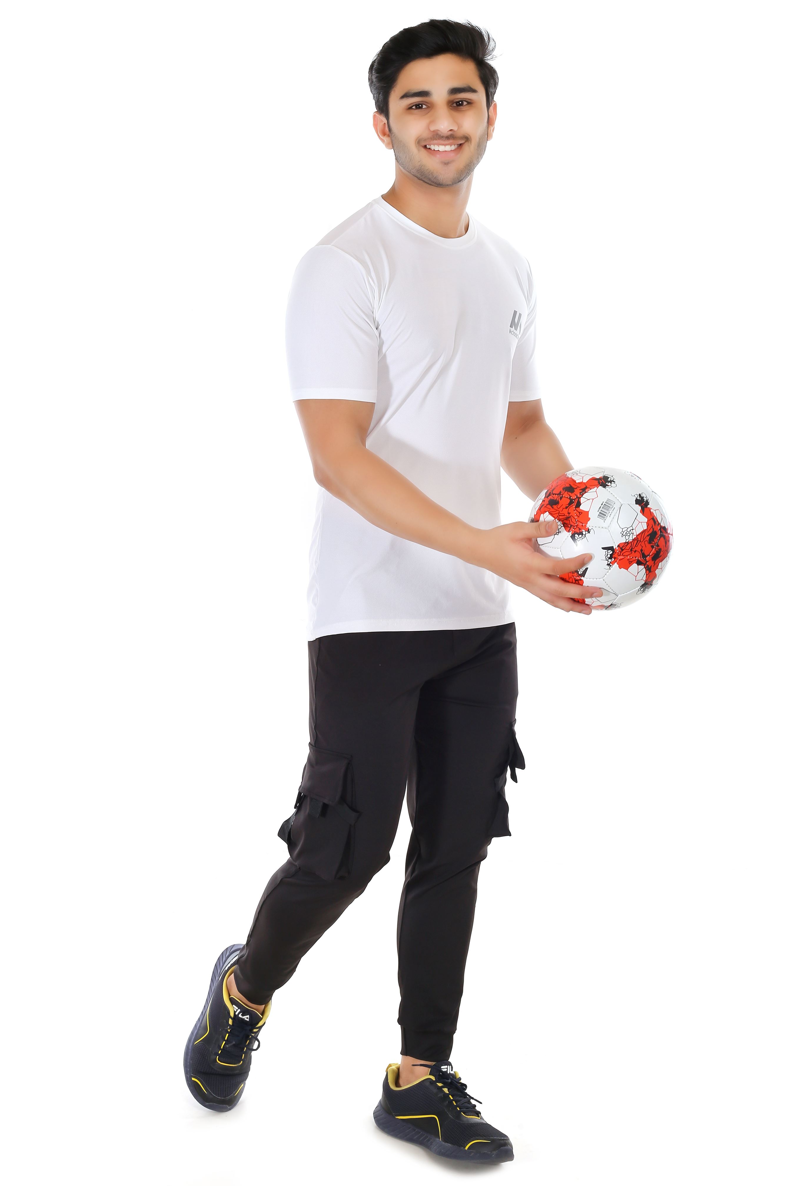 Actoactive Mens T Shirt Round Neck Regular Fit