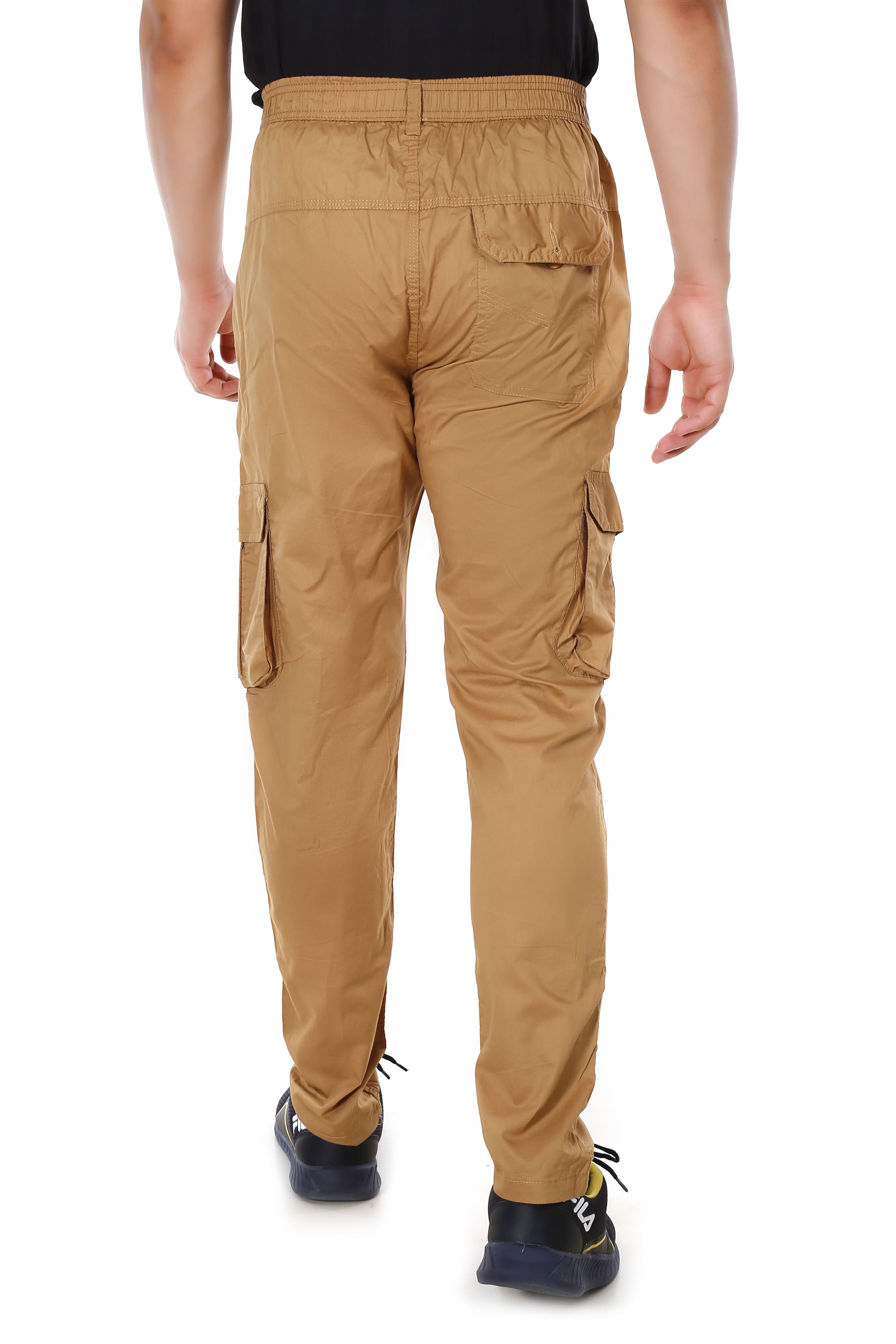 Actoactive Mens Cotton Cargo Regular Fit