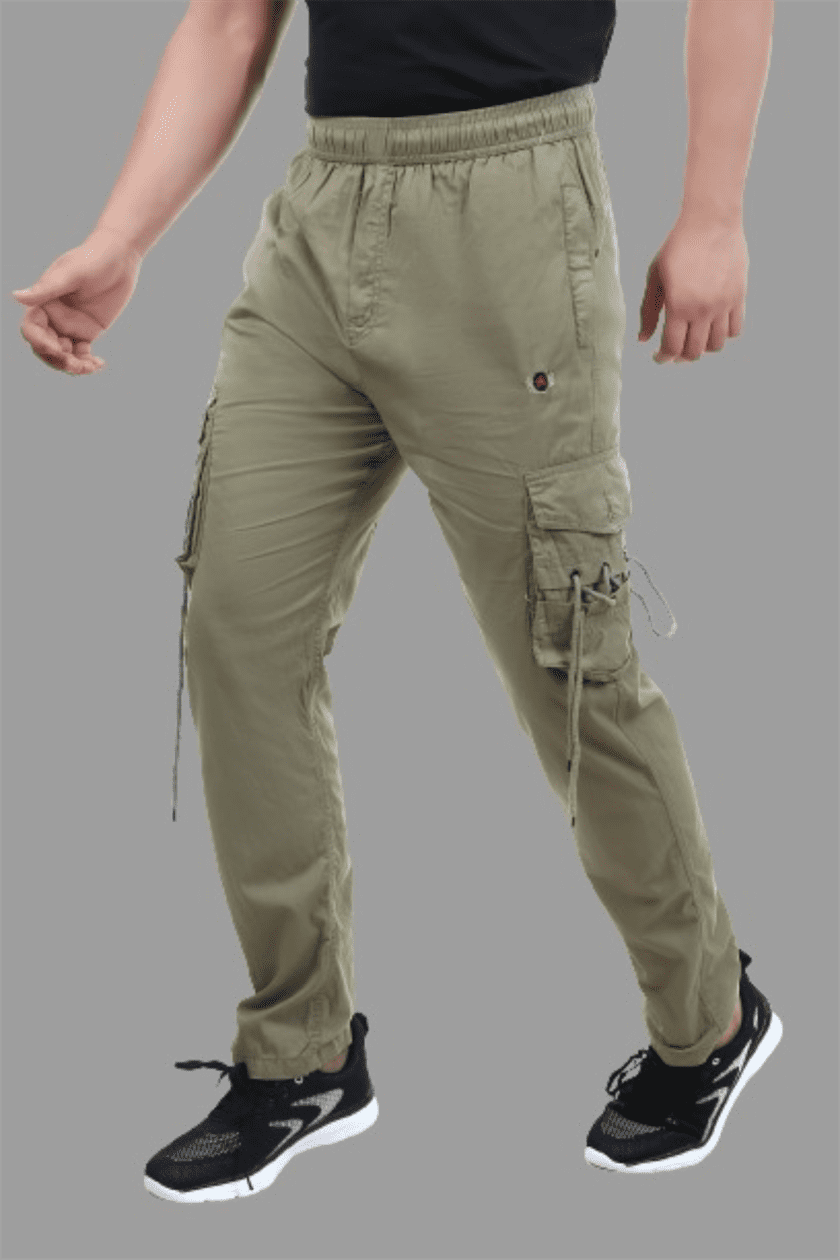 Actoactive Mens Cotton Cargo Regular Fit