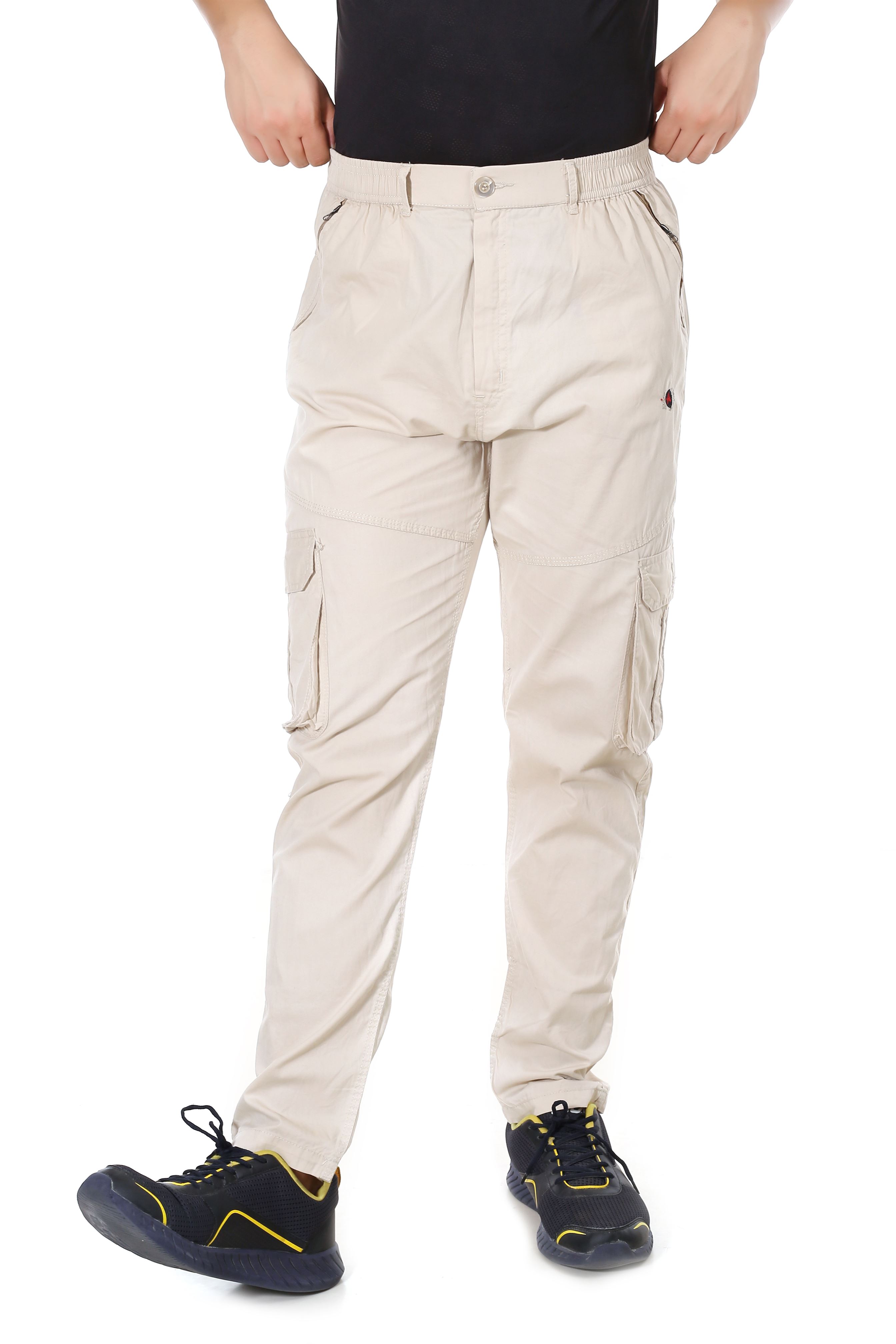 Actoactive Mens Cotton Cargo Regular Fit