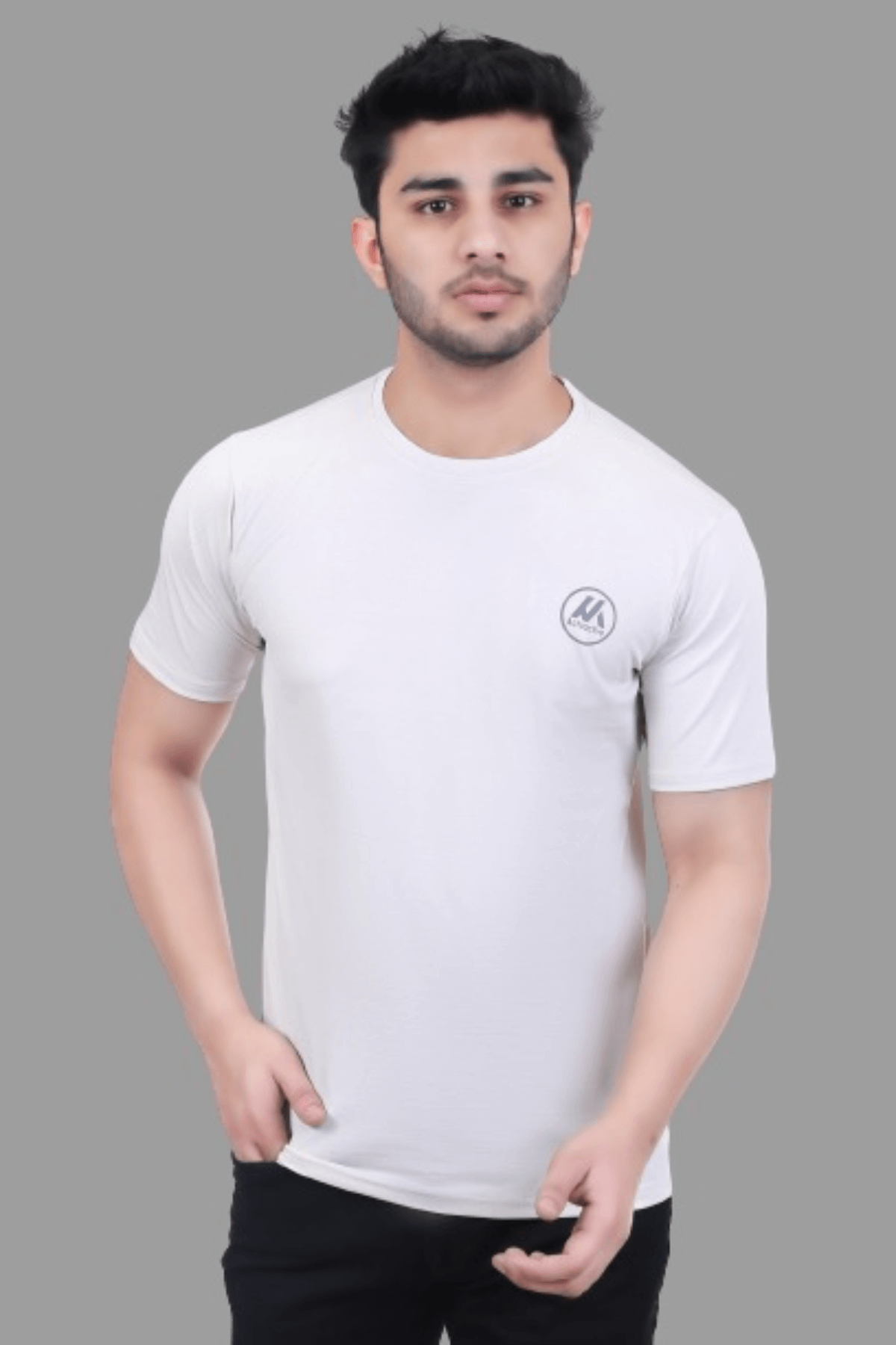 Actoactive Mens T Shirt Round Neck Regular Fit