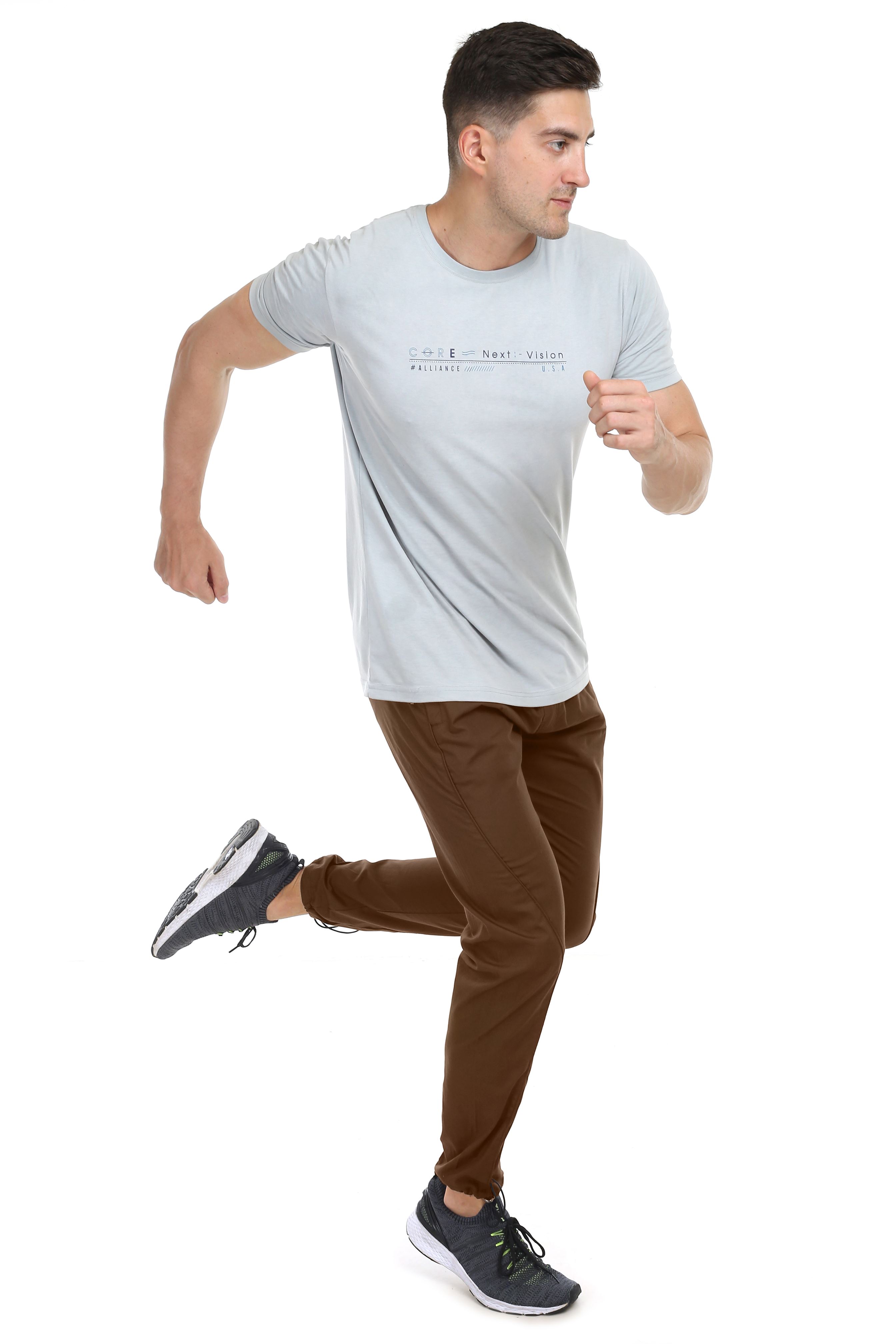 Actoactive Mens Cotton Cargo Regular Fit